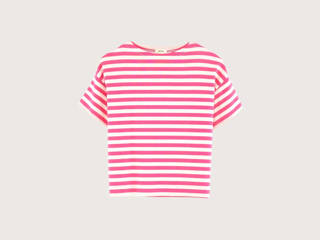 Vassy short-sleeve t-shirt (251 / G / STRIPE A) sold by Bellrose