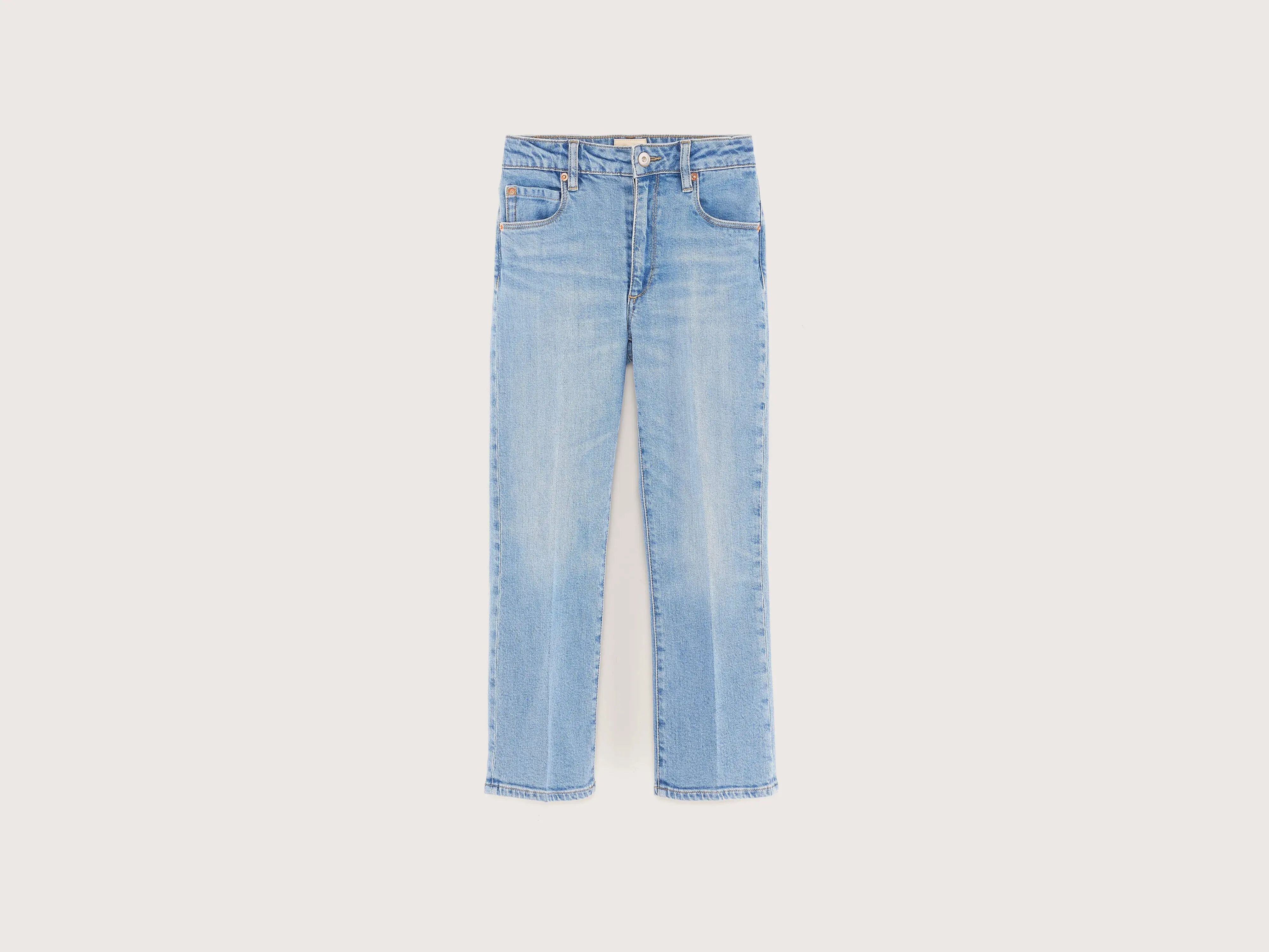 Peny flared-cropped jeans (251 / G / LT BLUE STONE) sold by Bellrose