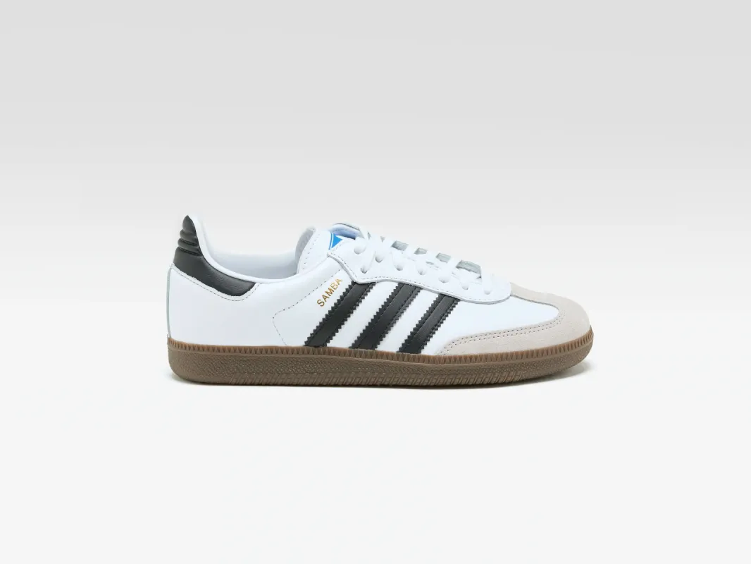Samba OG for Juniors  (251 / B / WHITE) sold by Bellrose