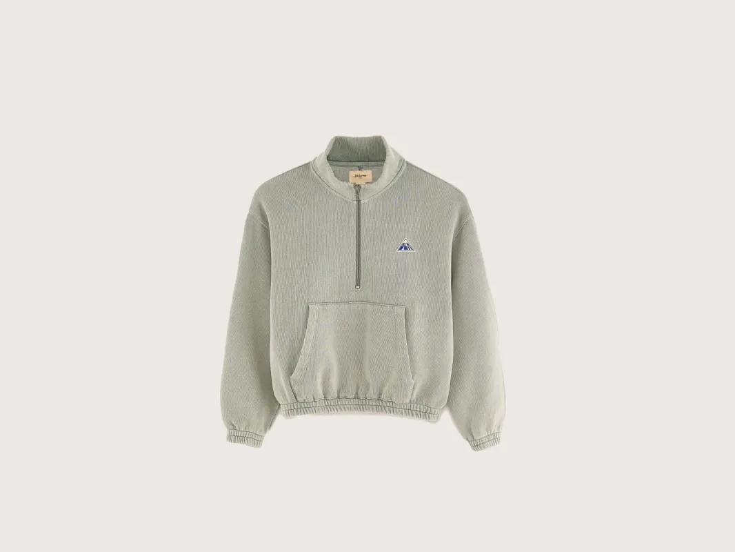 Fabril half-zipped sweatshirt (251 / B / LIMESTONE) sold by Bellrose