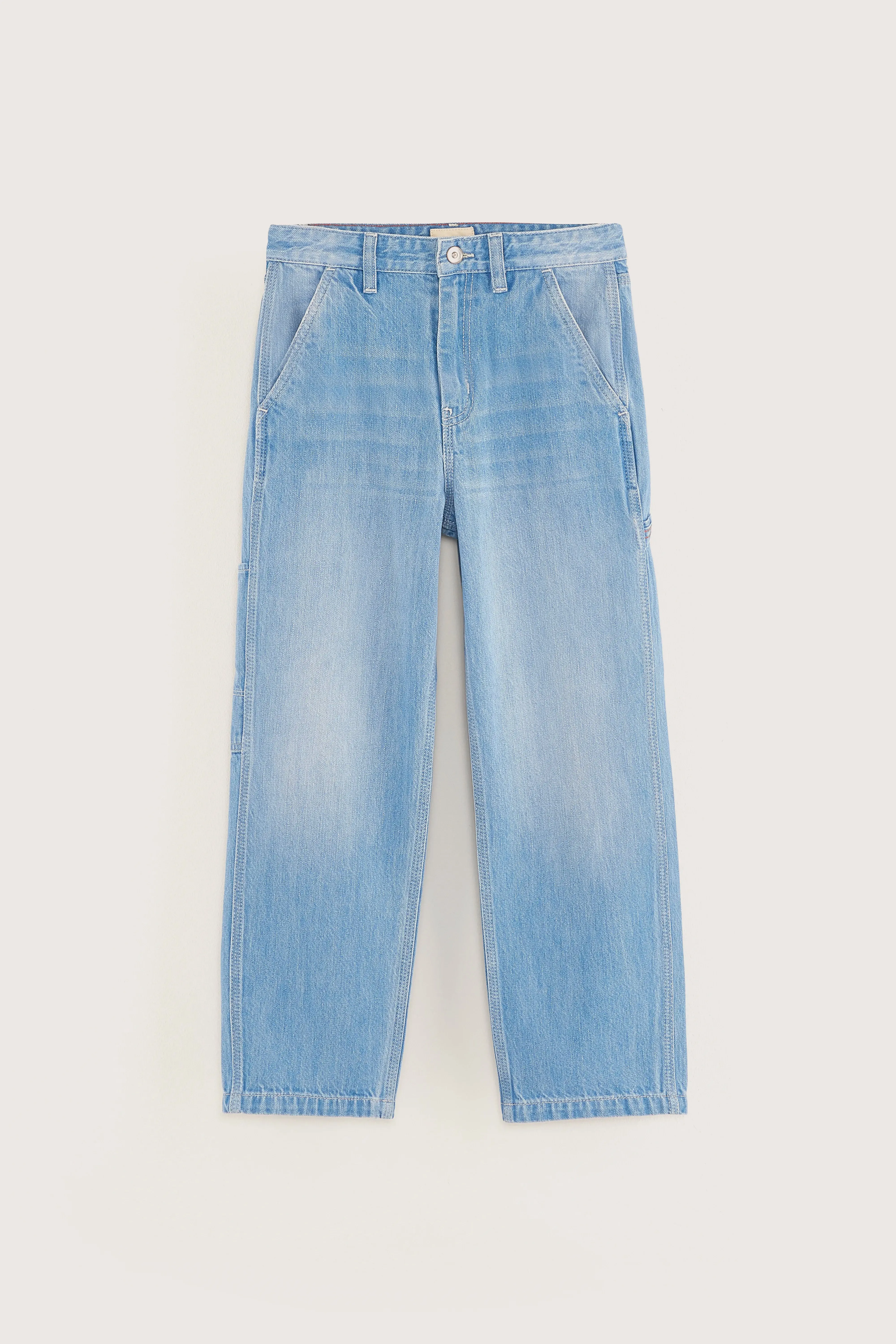Painter straight jeans (251 / B / MD BLUE BLEACH) sold by Bellrose product image thumbnail 2