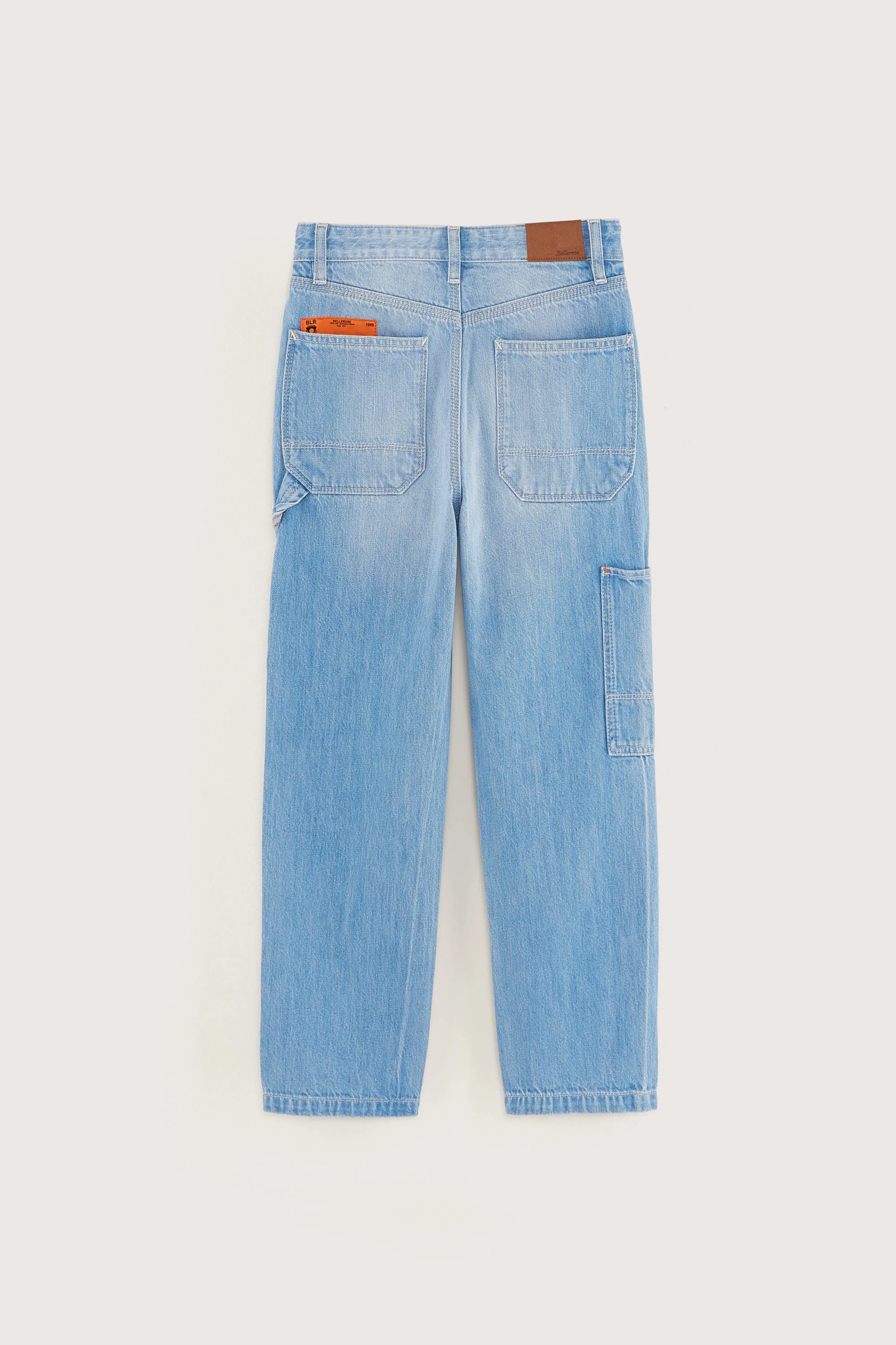 Painter straight jeans (251 / B / MD BLUE BLEACH) sold by Bellrose product image thumbnail 5