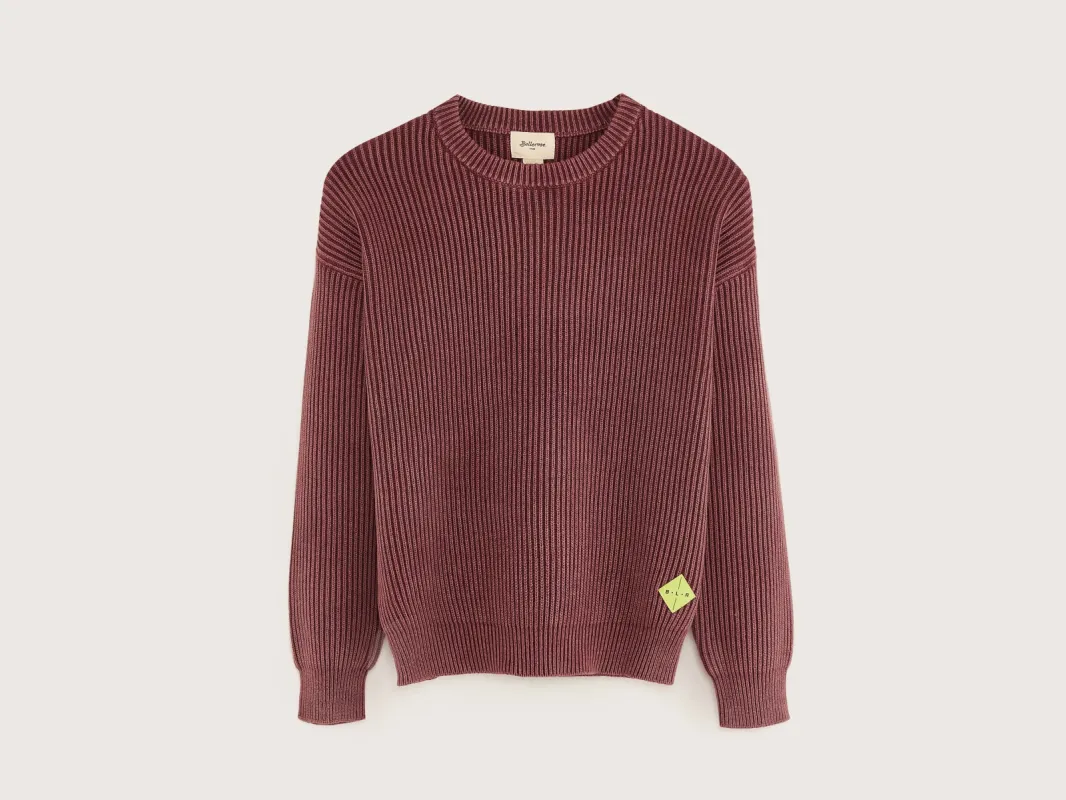 Gocca crewneck sweater (251 / B / GRENAT) sold by Bellrose