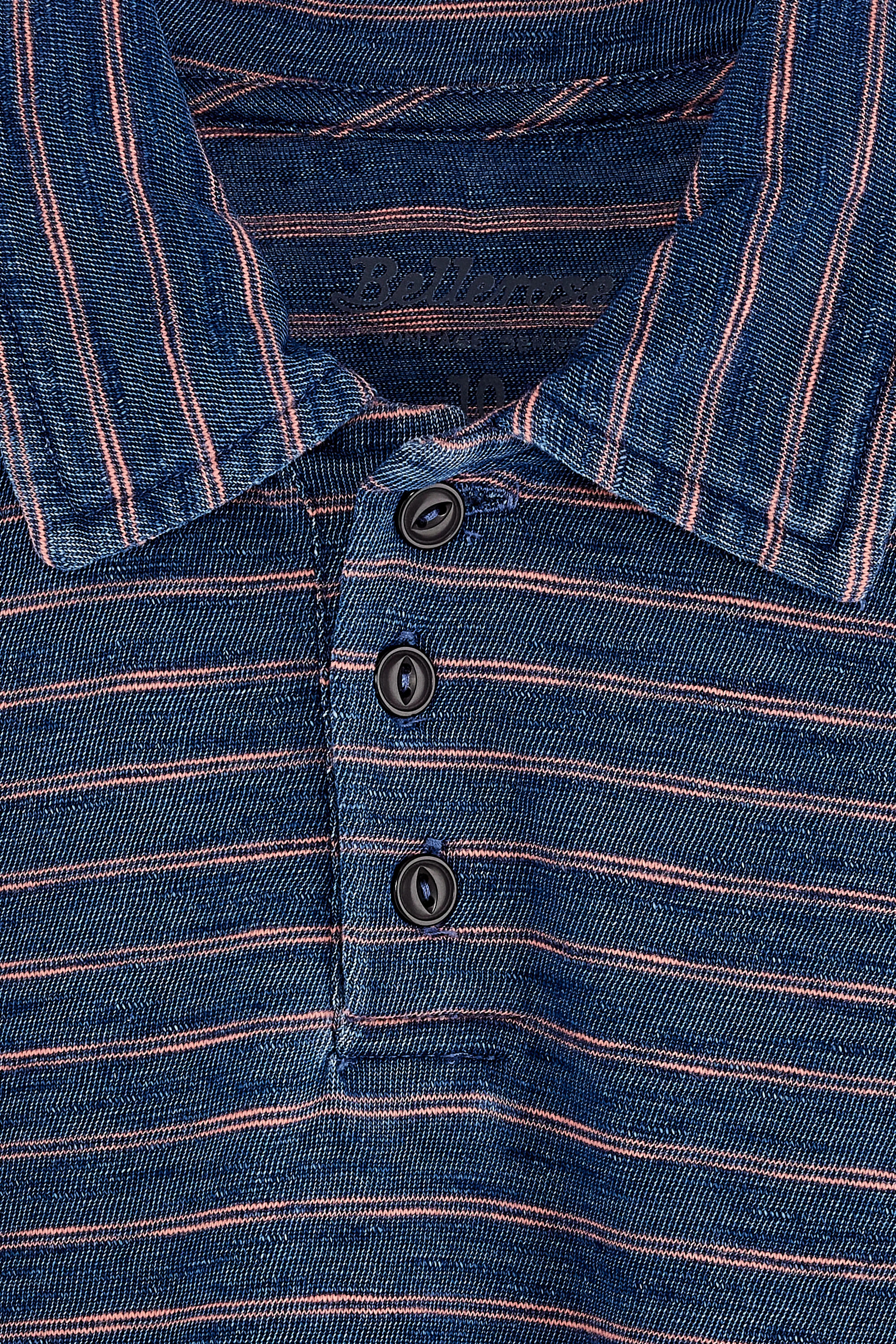 Komiu classic polo (251 / B / STRIPE A) sold by Bellrose product image thumbnail 3