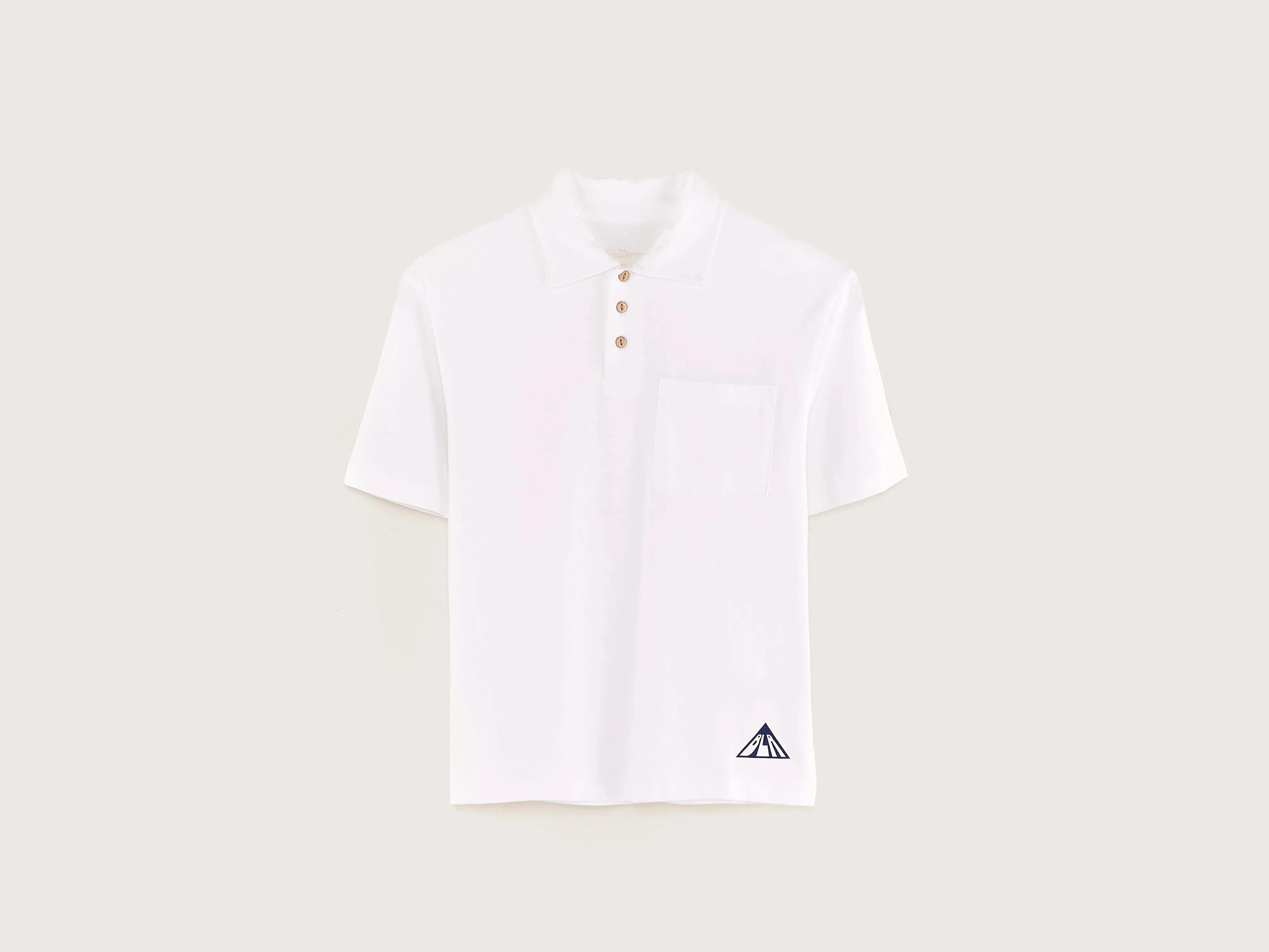 Komiu classic polo (251 / B / WHITE) sold by Bellrose