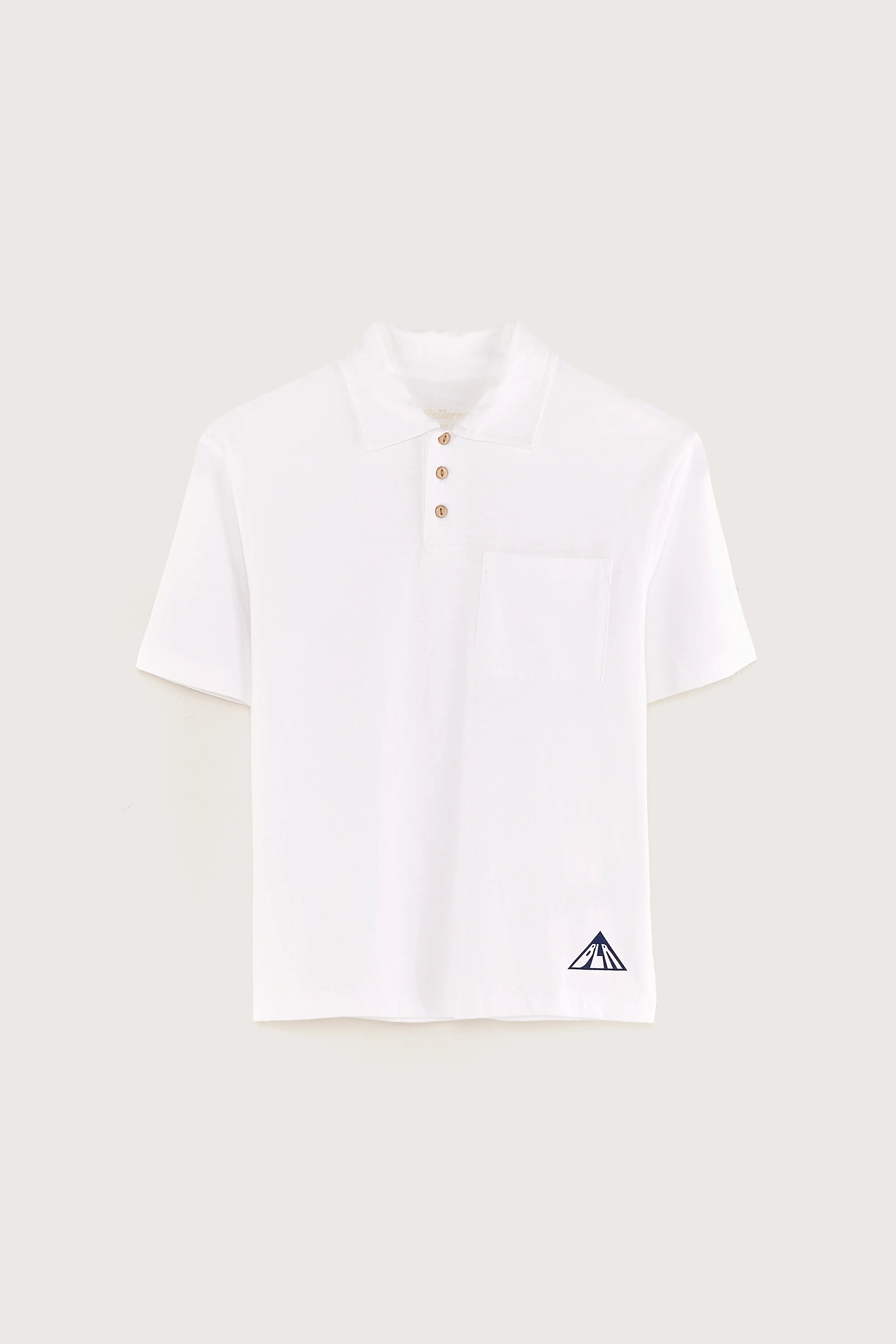 Komiu classic polo (251 / B / WHITE) sold by Bellrose product image thumbnail 2