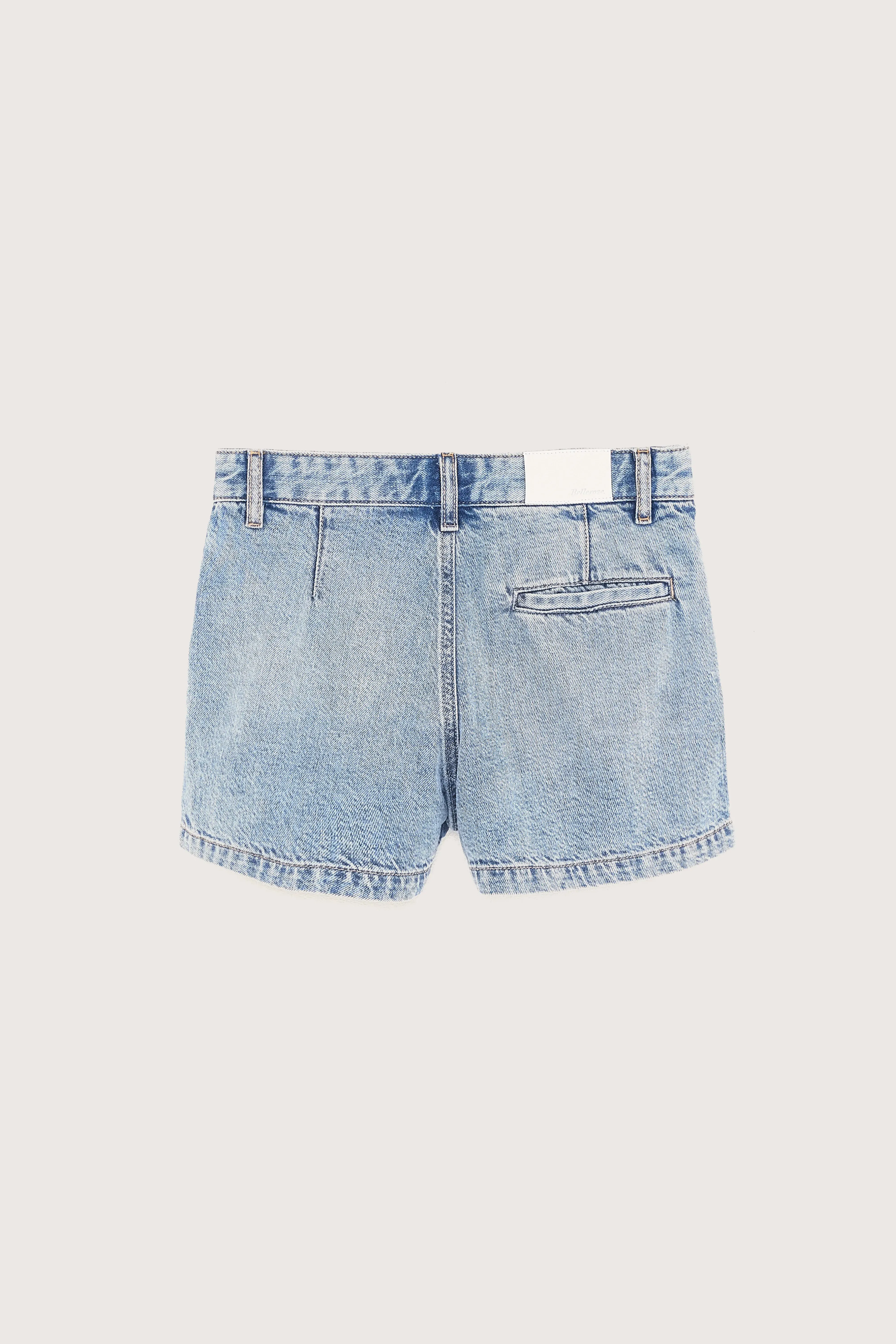 Kristen regular denim shorts (251 / G / LT BLUE BLEACH) sold by Bellrose product image thumbnail 5
