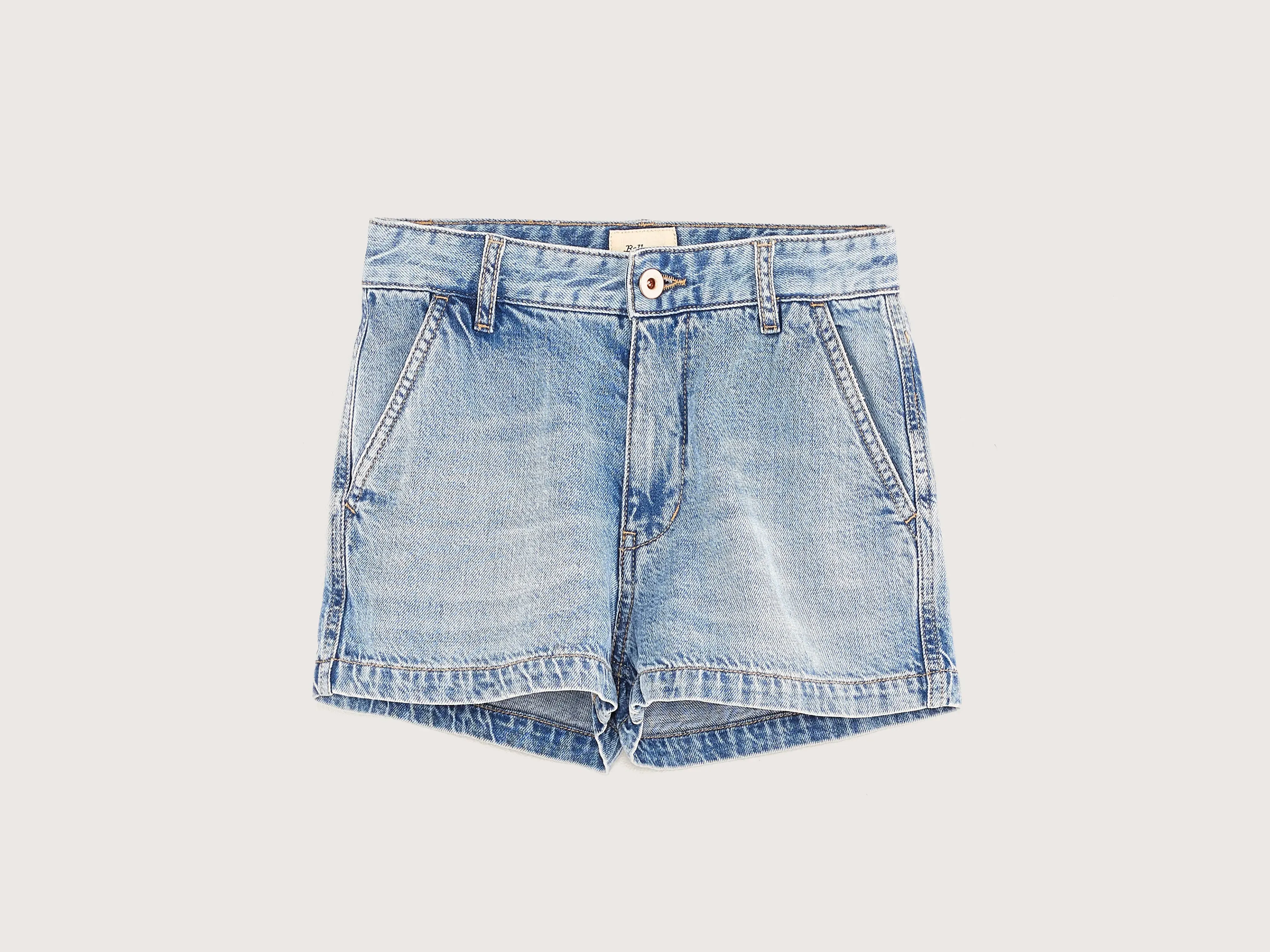 Kristen regular denim shorts (251 / G / LT BLUE BLEACH) sold by Bellrose