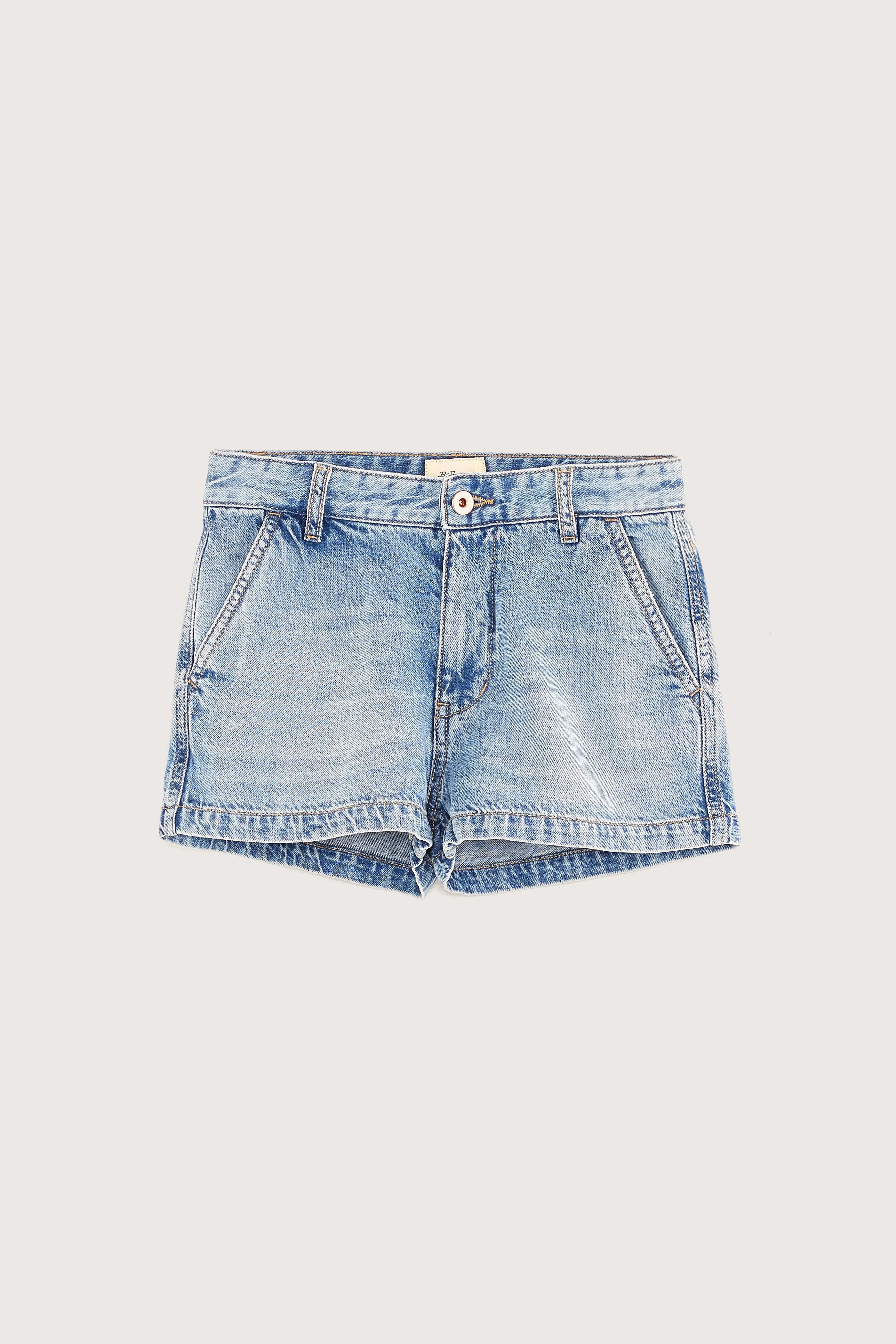 Kristen regular denim shorts (251 / G / LT BLUE BLEACH) sold by Bellrose product image thumbnail 2