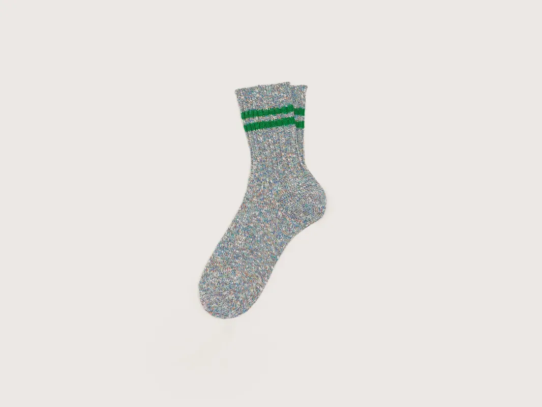 Beel crew socks (251 / G / STRIPE B) sold by Bellrose