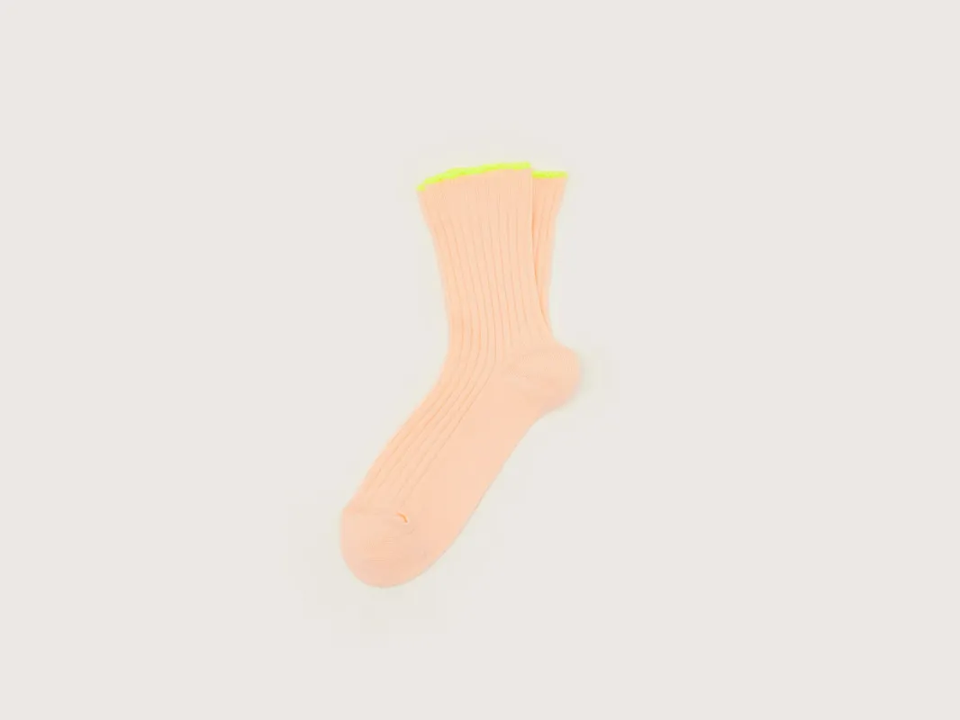 Bya ankle socks (251 / G / ICE PEACH) sold by Bellrose