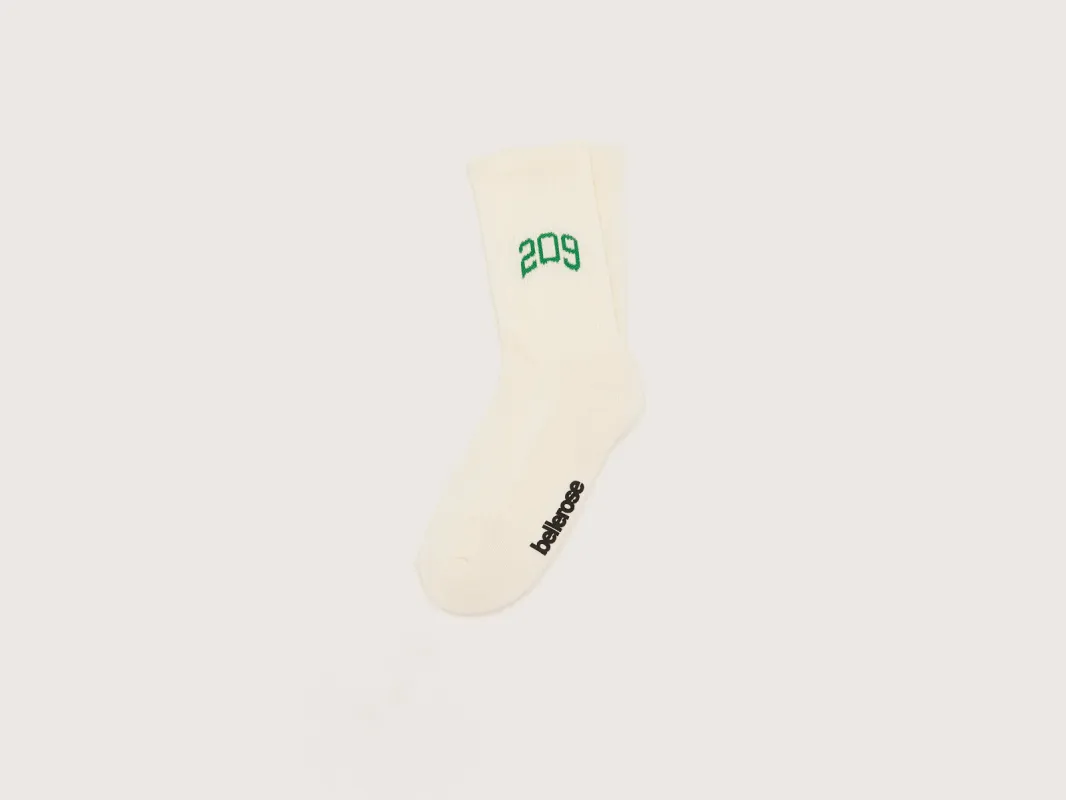 Basil crew socks (251 / B / ECRU) sold by Bellrose