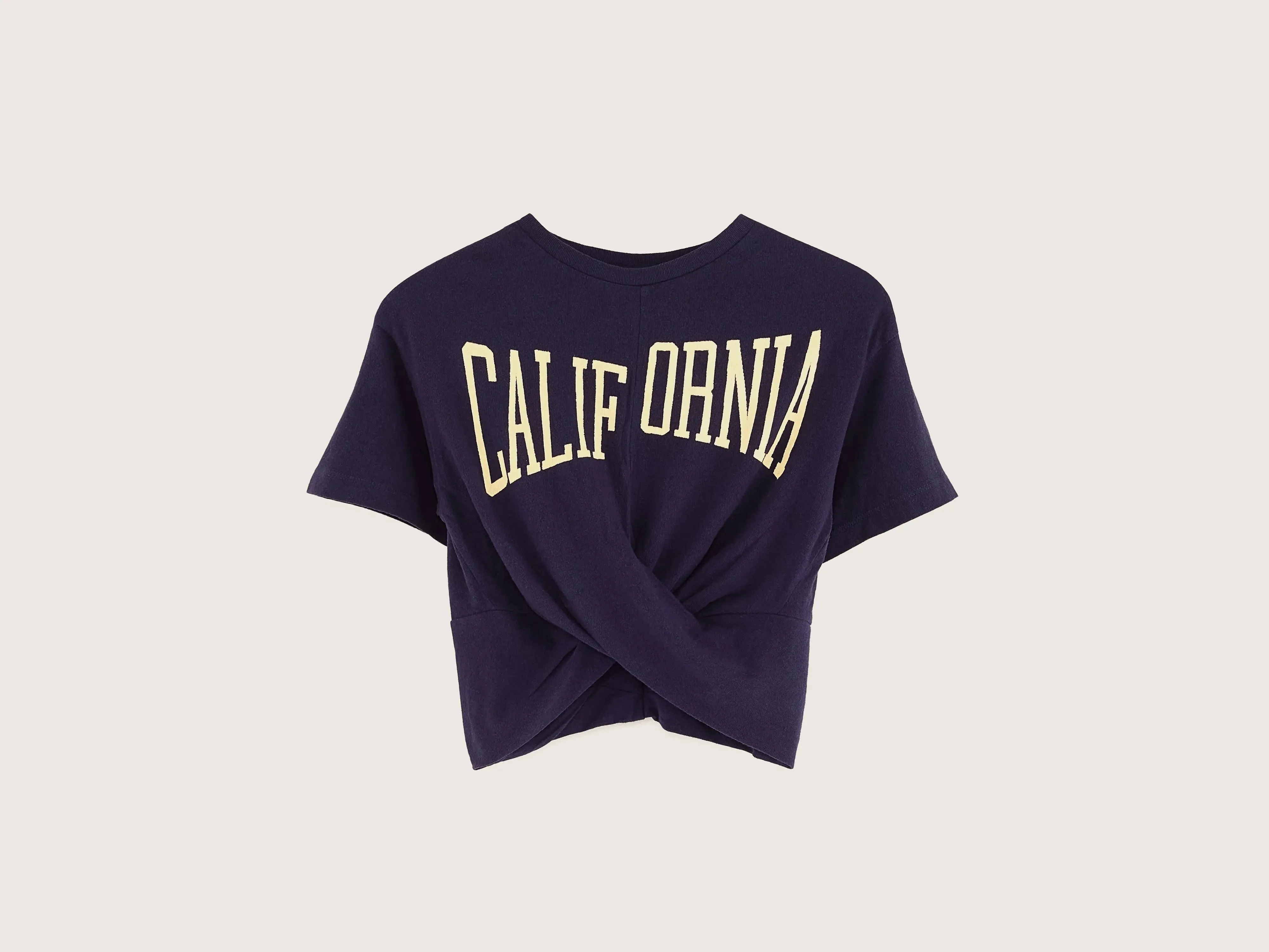 Crissy cross-front t-shirt (251 / G / NAVAL) sold by Bellrose