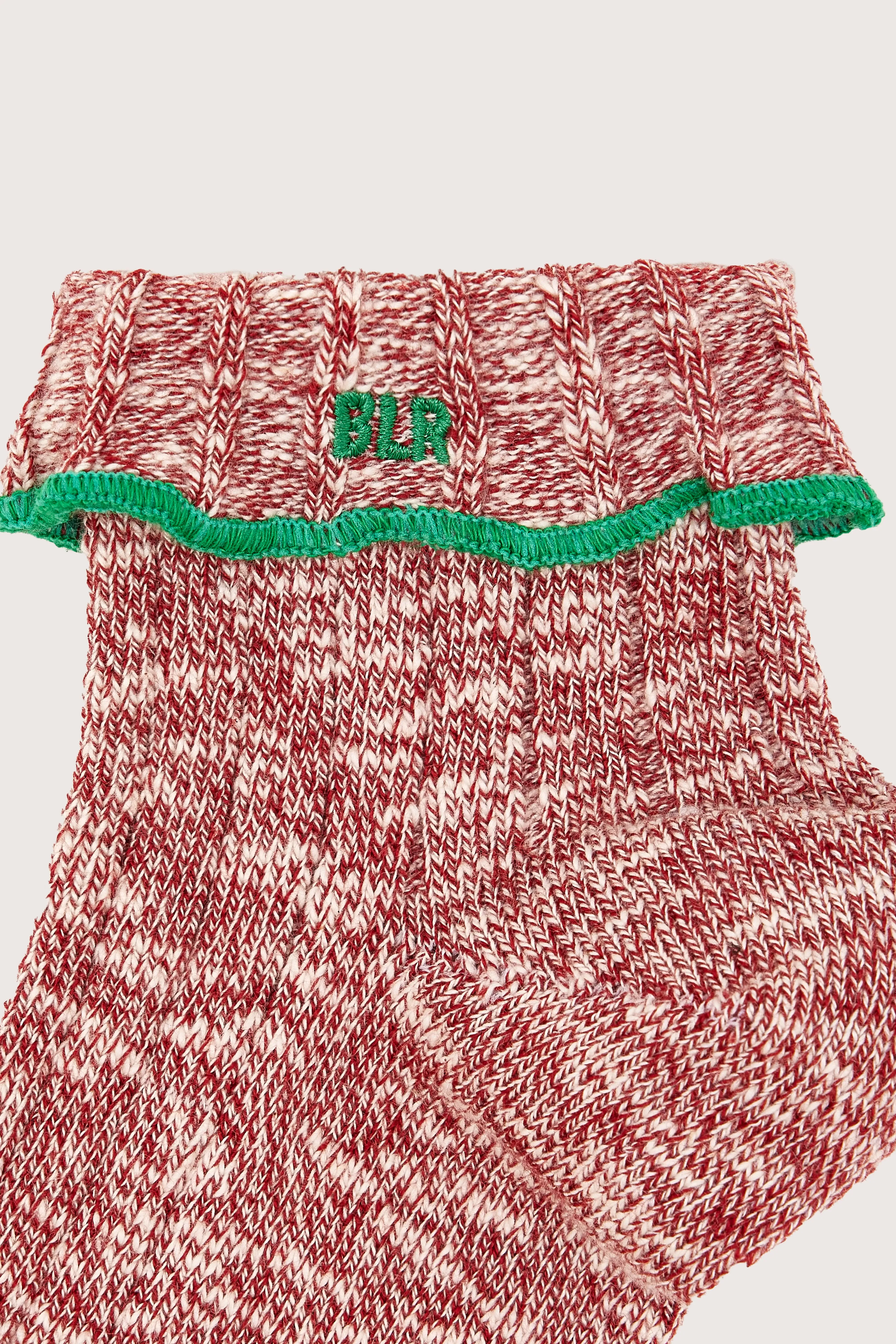 Boun crew socks (251 / W / ETRUSCAN RED) sold by Bellrose product image thumbnail 3