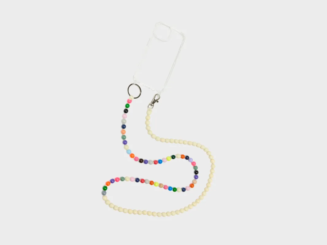 Handykette iPhone 14 Necklace  (251 / W / MULTICOLOR) sold by Bellrose