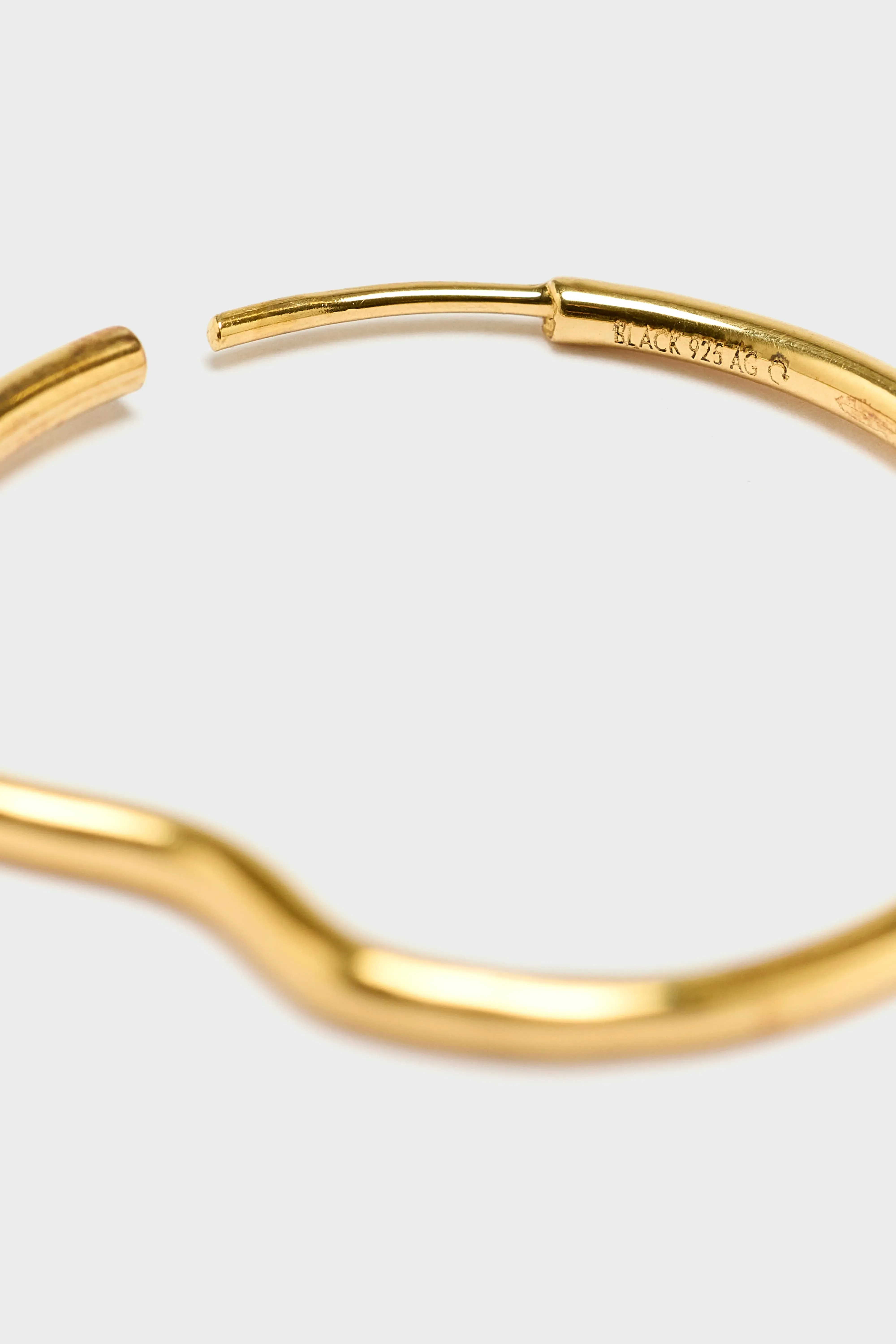 Copenhagen 25 Hoop Earring (251 / W / GOLD) sold by Bellrose product image thumbnail 3