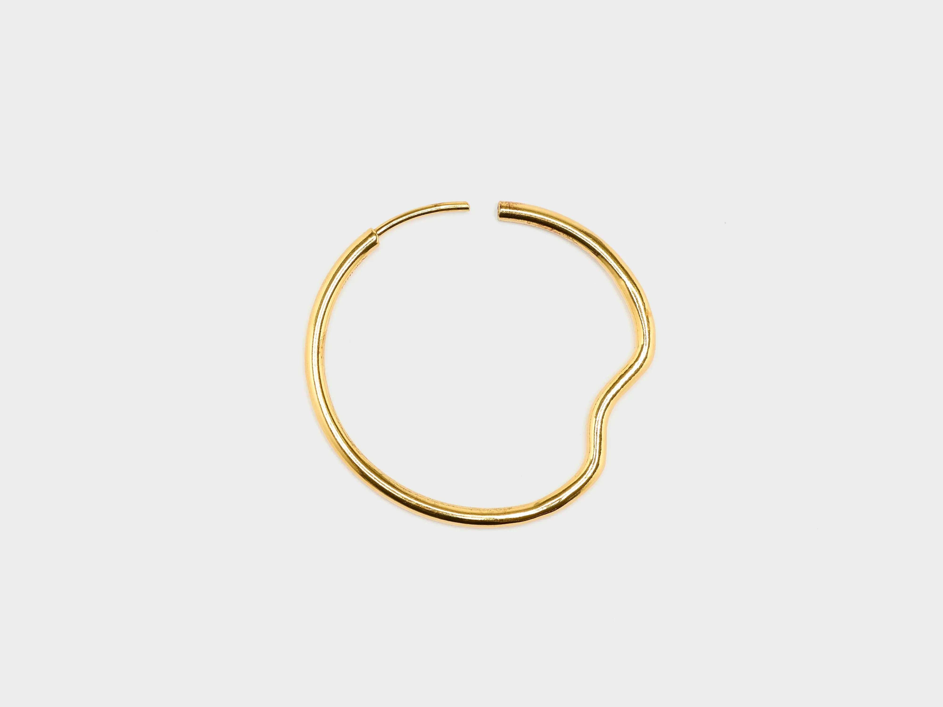 Copenhagen 25 Hoop Earring (251 / W / GOLD) sold by Bellrose
