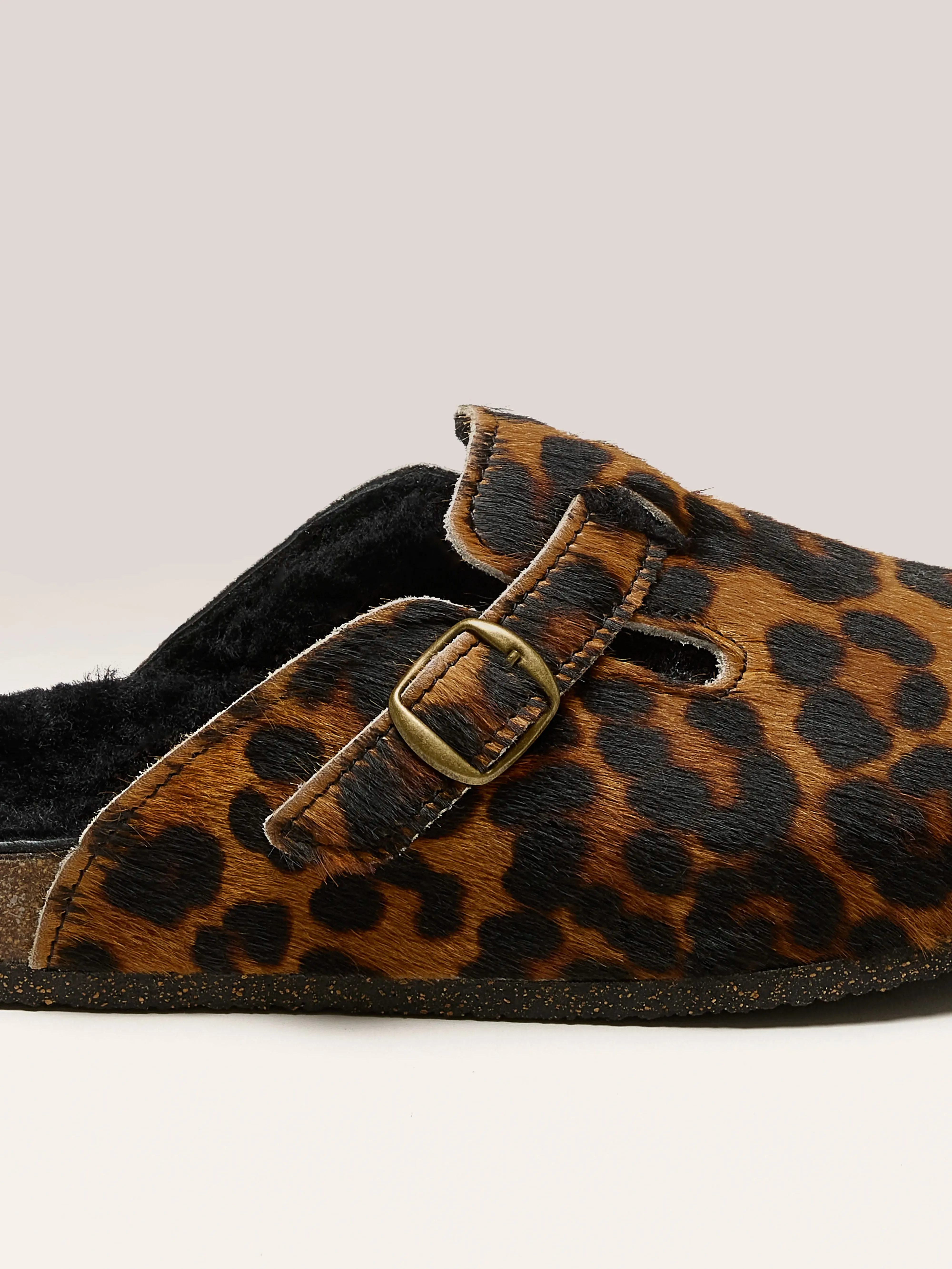 Black Leopard Clogs (242 / W / BROWN) sold by Bellrose product image thumbnail 5