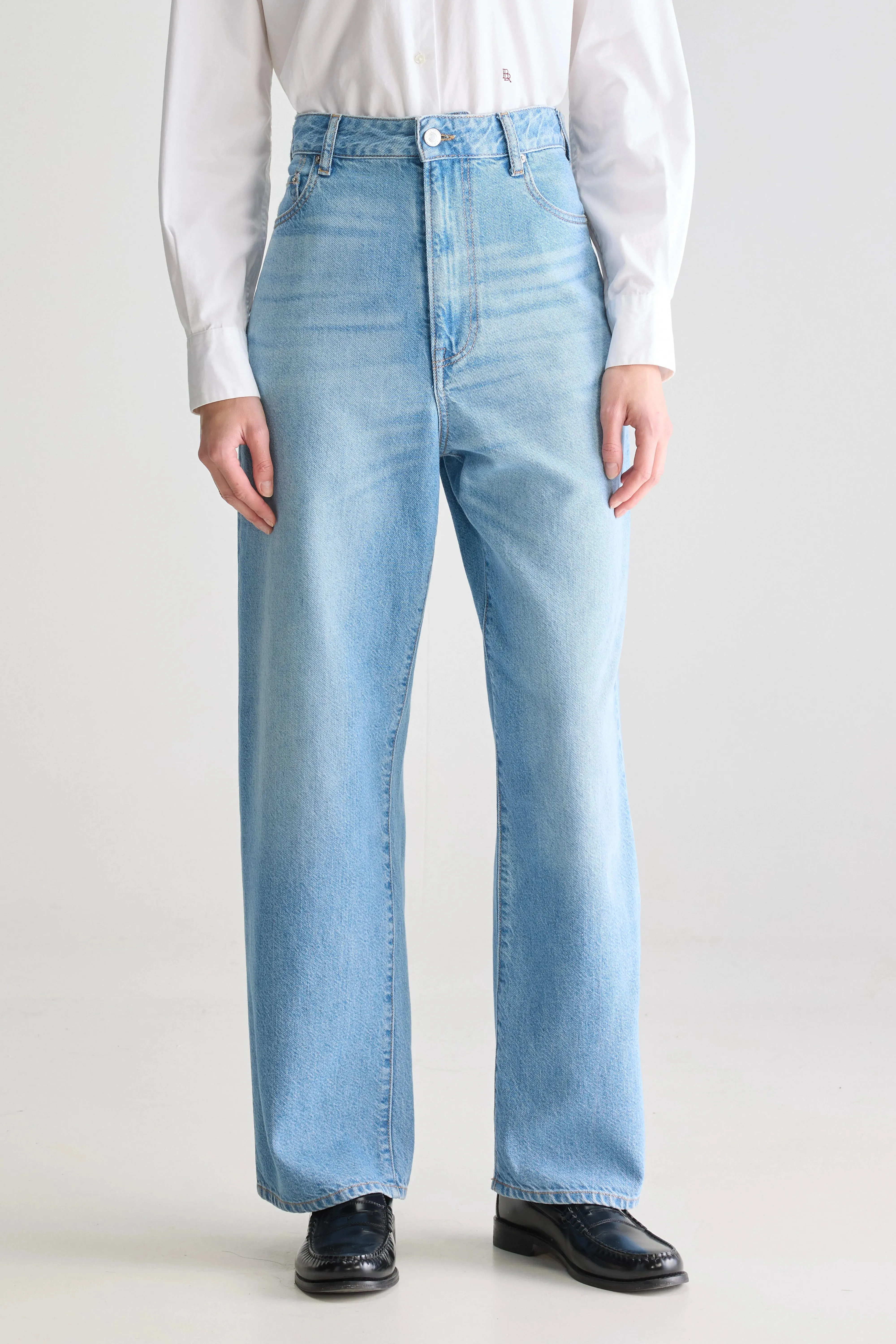 Denim N. 61 wide jeans (252 / W / VINTAGE LT BLUE) sold by Bellrose product image thumbnail 2