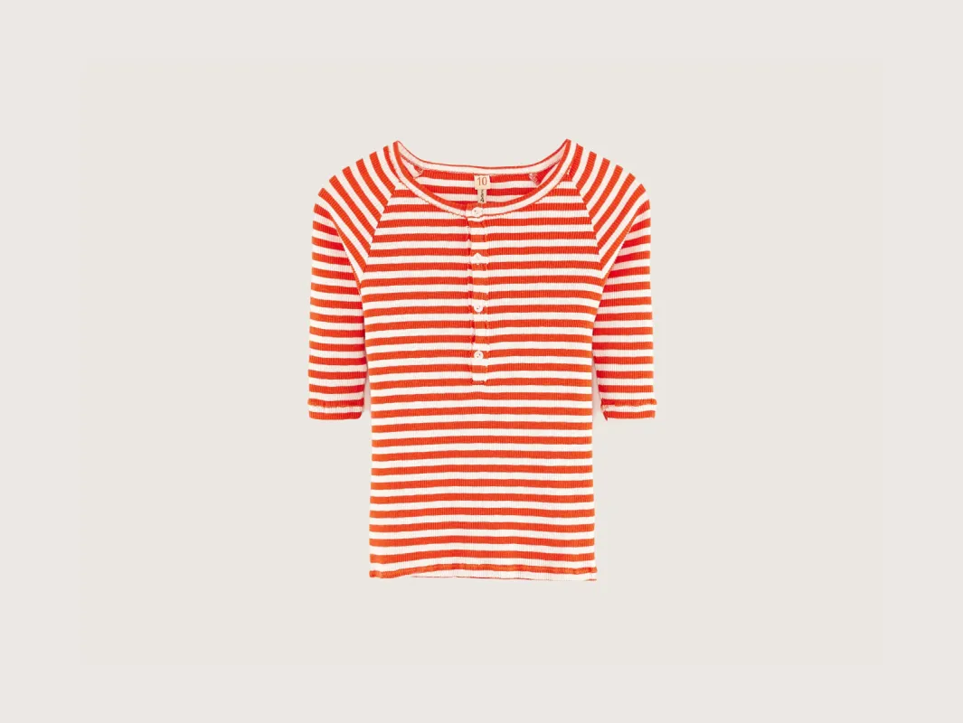 Flipper slim t-shirt (251 / G / STRIPE A) sold by Bellrose