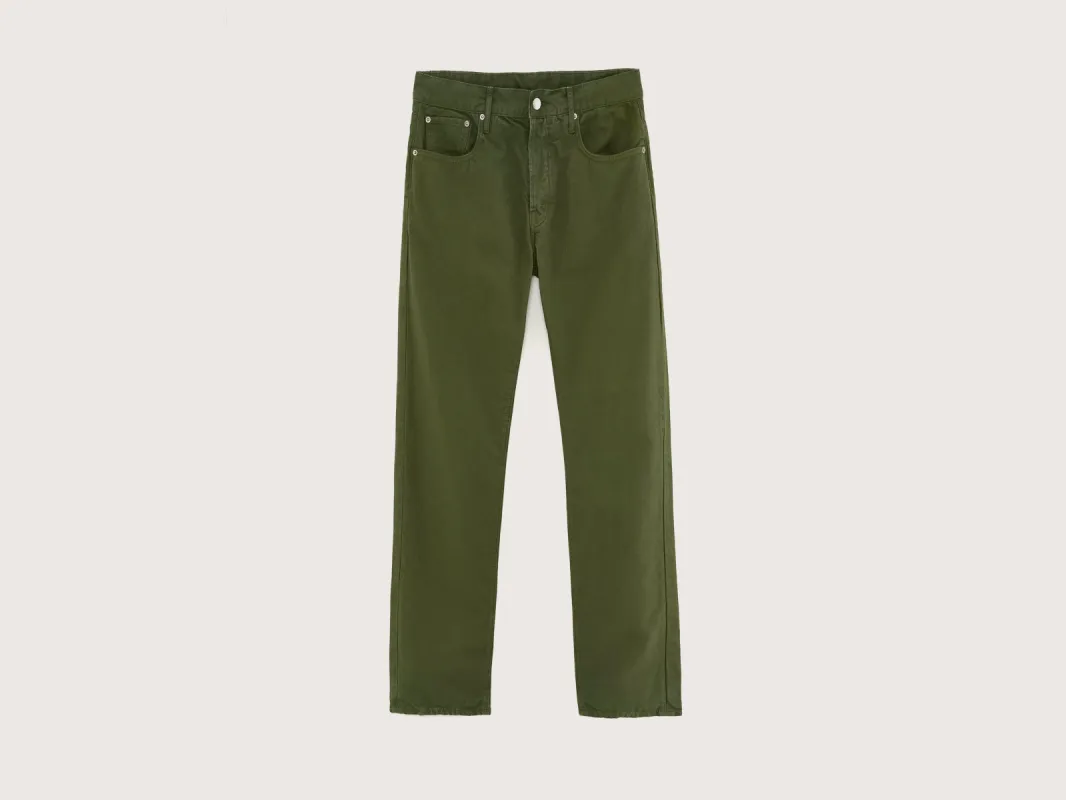 Percy dad-style trousers (251 / M / DUSTY OLIVE) sold by Bellrose