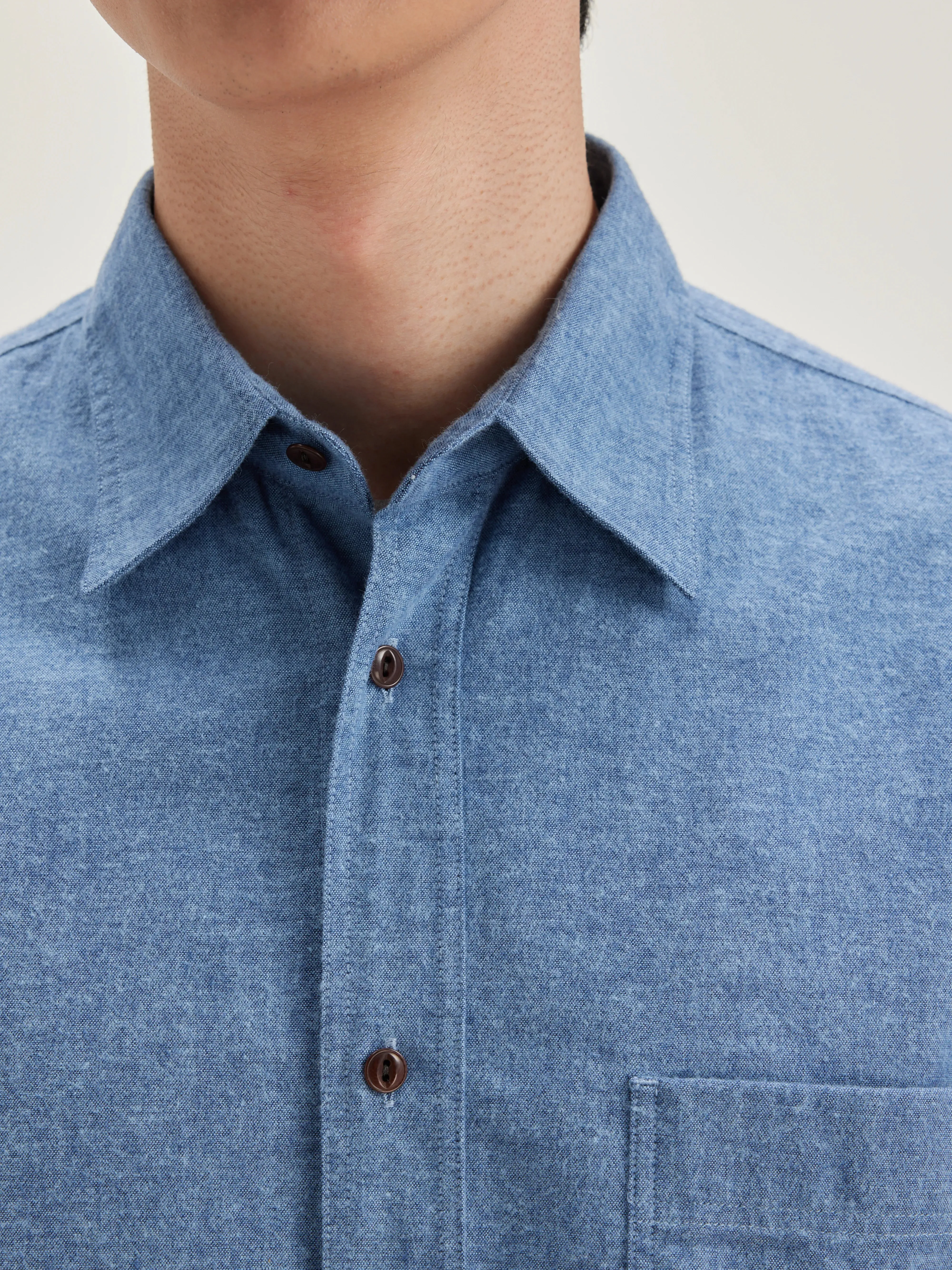 Lighty relaxed shirt (242 / M / DENIM) sold by Bellrose product image thumbnail 5