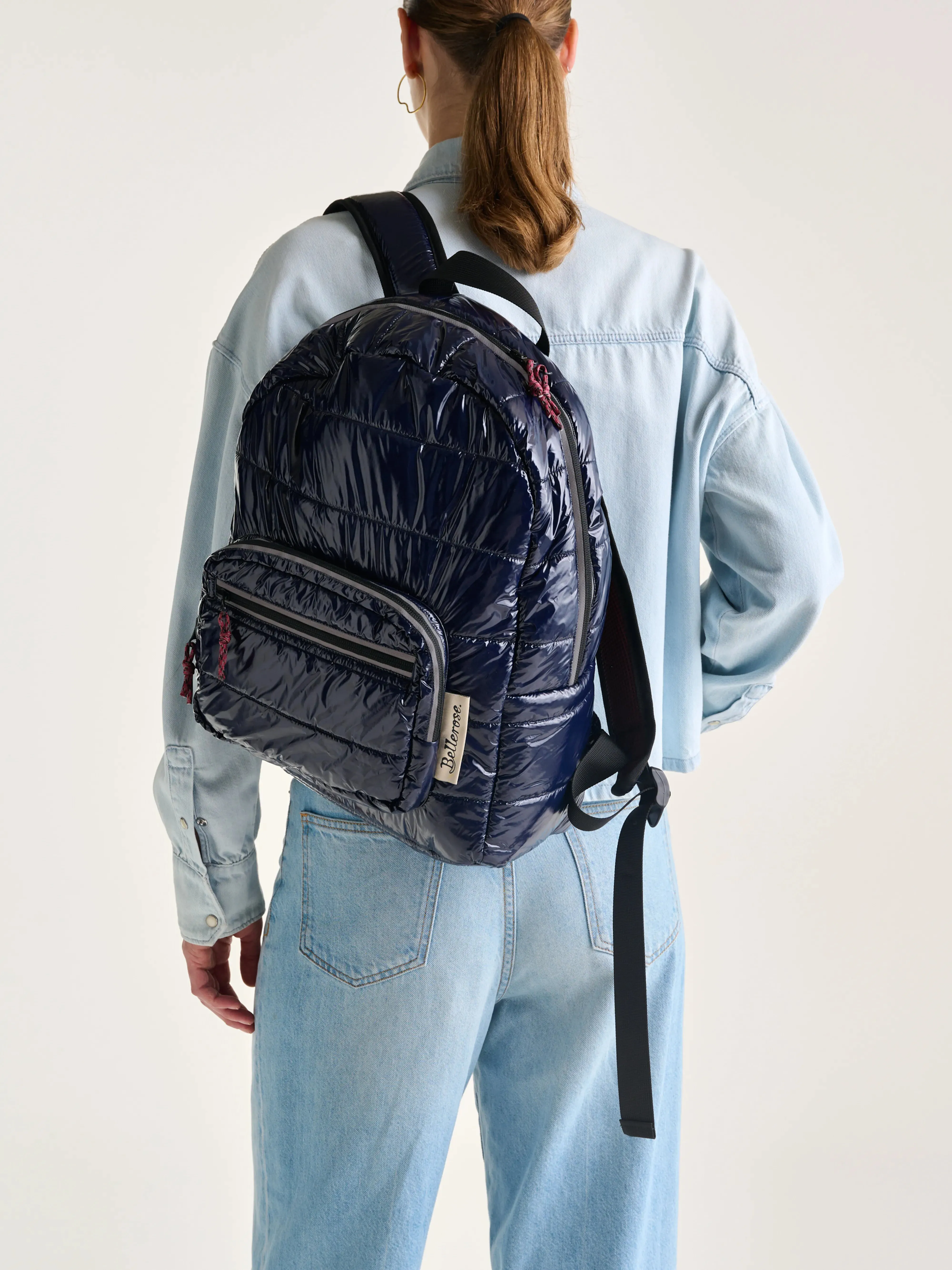 Jobdos quilted backpack (242 / W / NAVAL) sold by Bellrose product image thumbnail 3