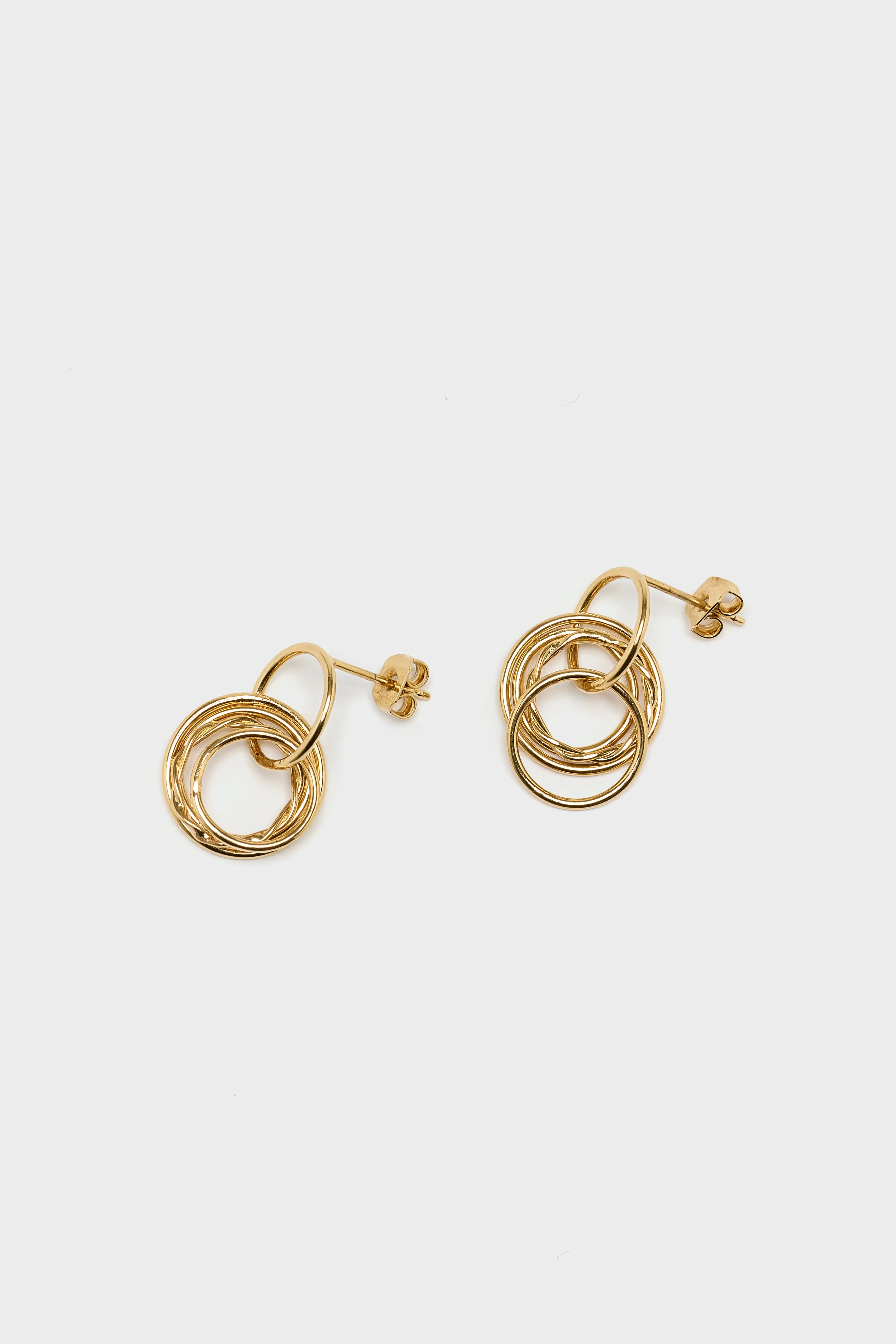 Small Arizona Earrings (241 / W / GOLD) sold by Bellrose product image thumbnail 2