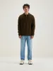 Allos polo-style sweater (242 / M / OLIVE) sold by Bellrose