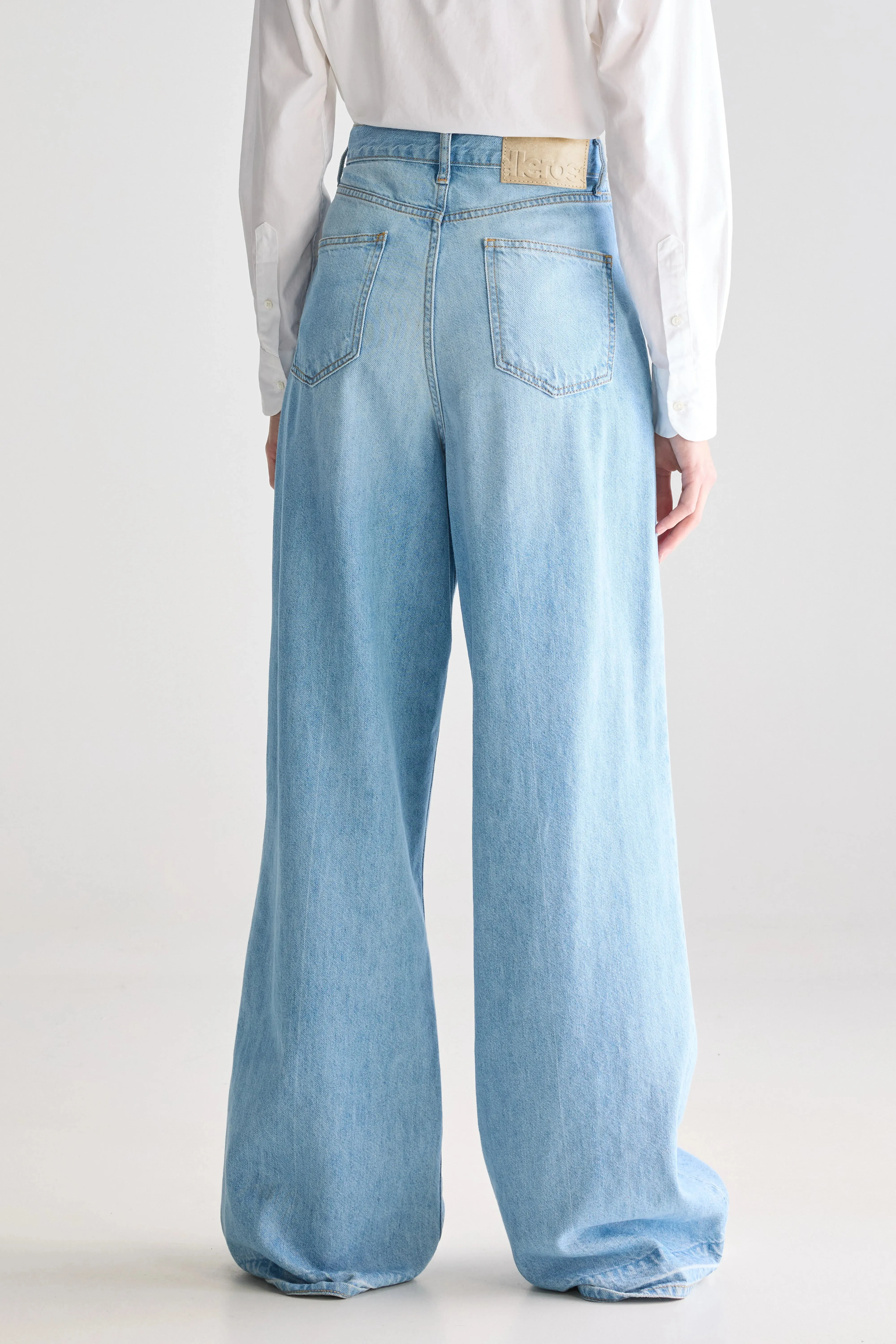 Denim N. 64 wide jeans (252 / W / VINTAGE LT BLUE) sold by Bellrose product image thumbnail 4