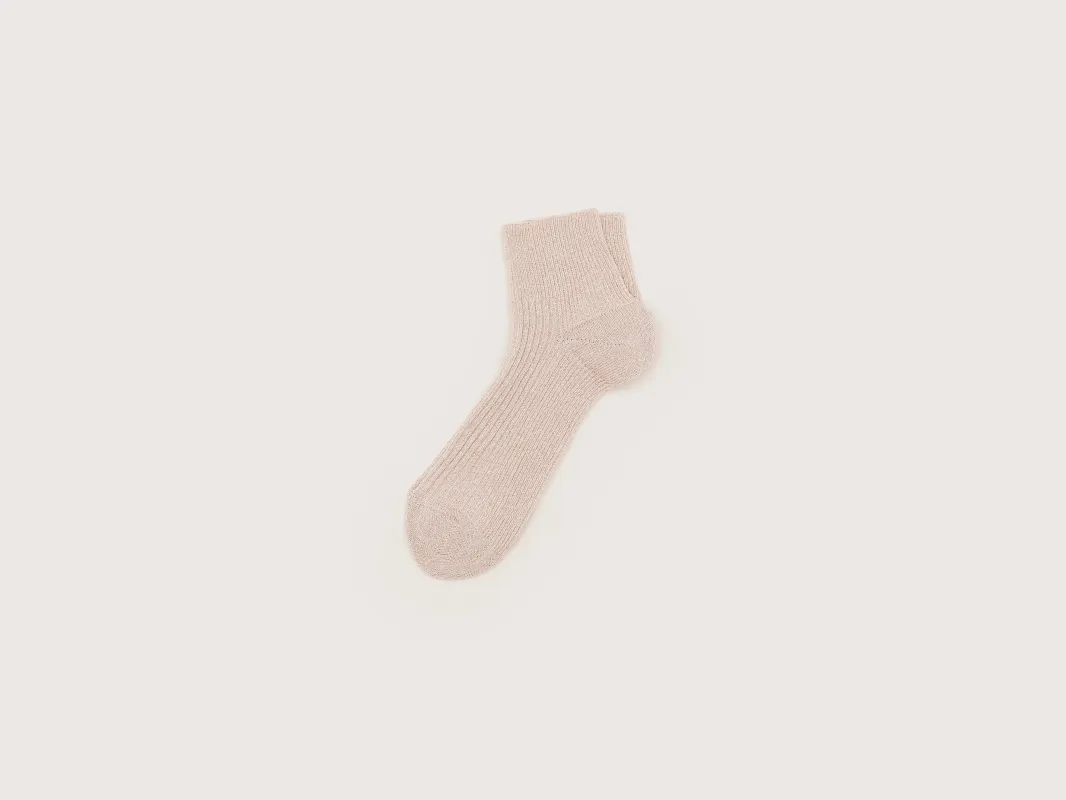 Bapis short socks (251 / W / NATURAL) sold by Bellrose