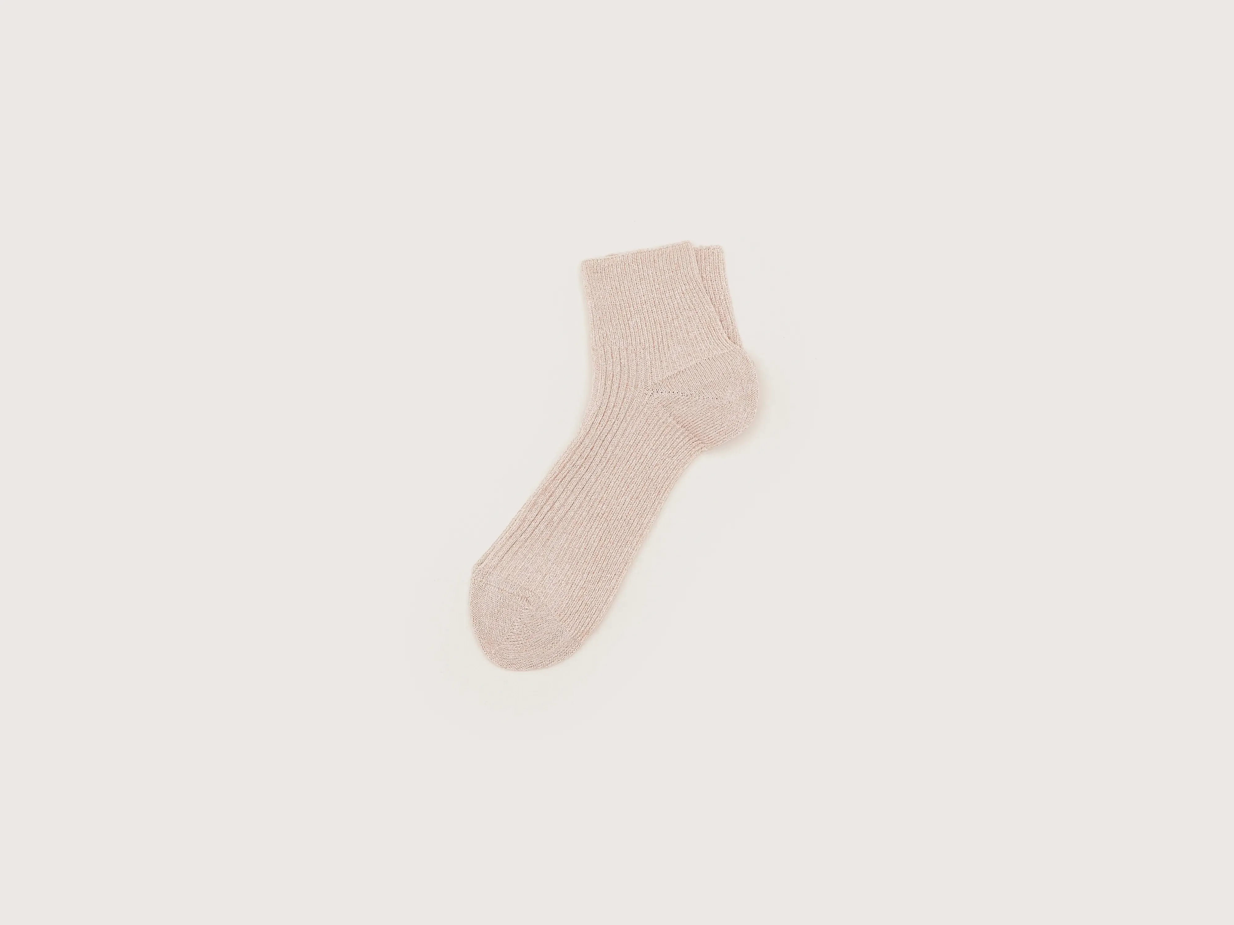 Bapis short socks (251 / W / NATURAL) sold by Bellrose