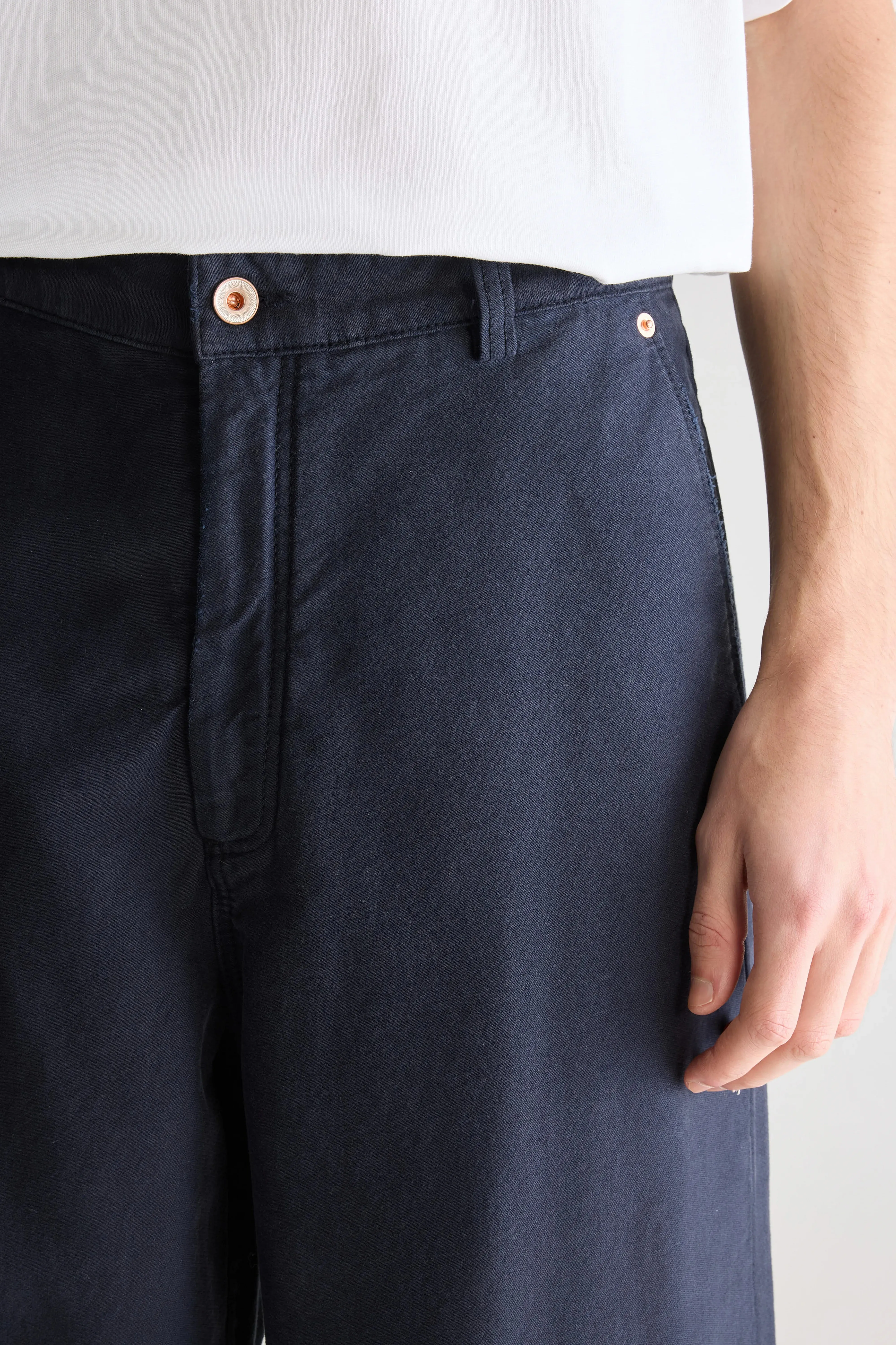 Pole wide trousers (251 / M / NAVY) sold by Bellrose product image thumbnail 5