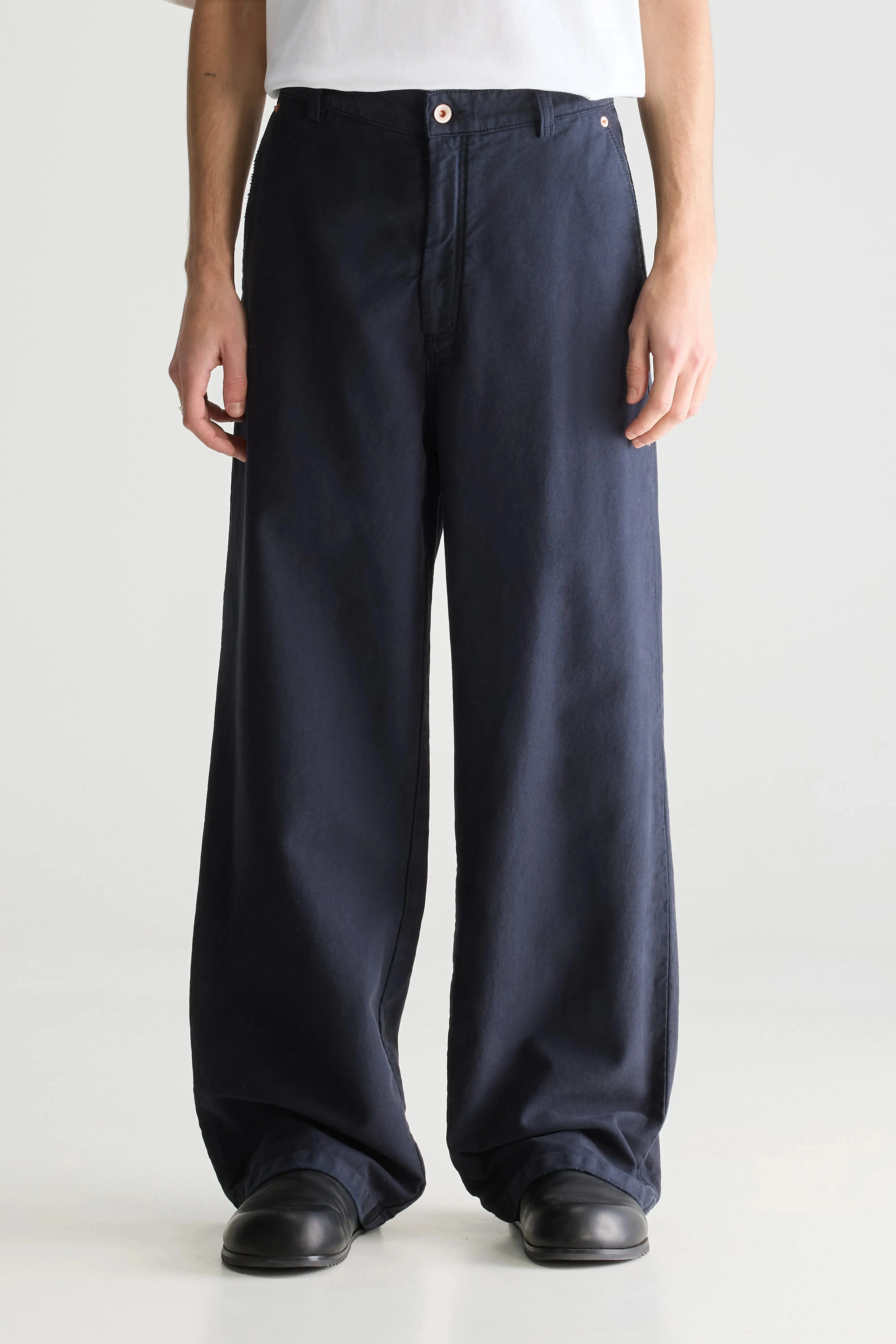 Pole wide trousers (251 / M / NAVY) sold by Bellrose product image thumbnail 3