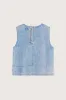 Artie sleeveless blouse (251 / G / LT BLUE STONE) sold by Bellrose