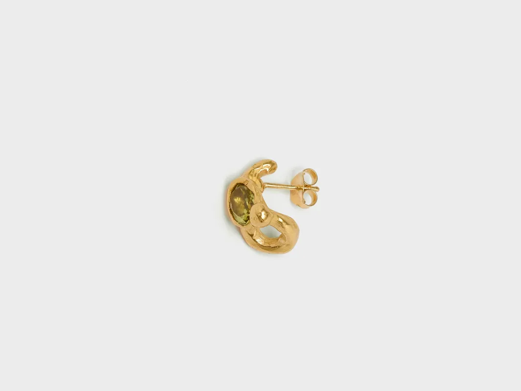 El Salto Yellow Stud Earring (251 / W / GOLD) sold by Bellrose