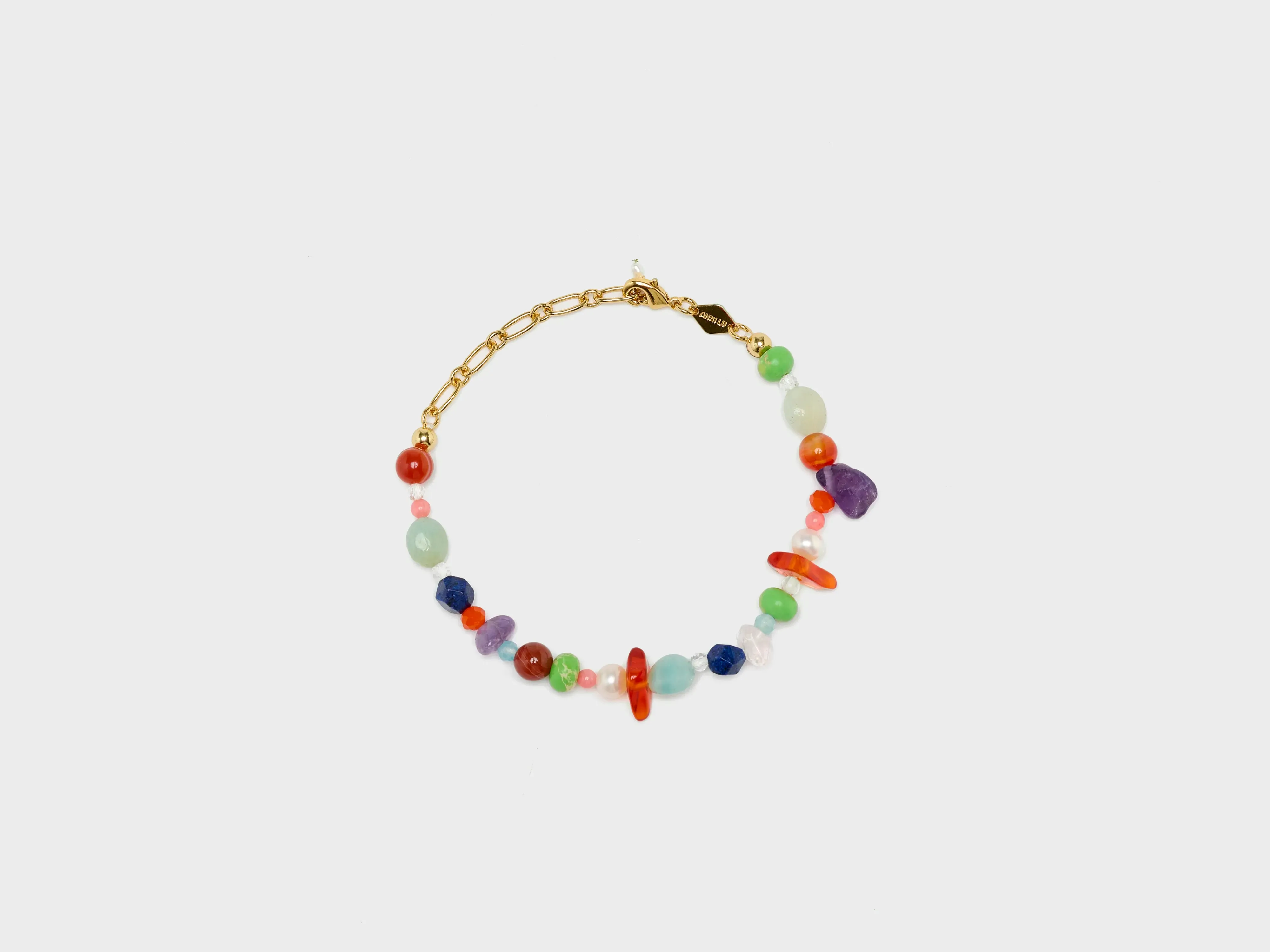 Rock My World Bracelet  (251 / W / GOLD) sold by Bellrose