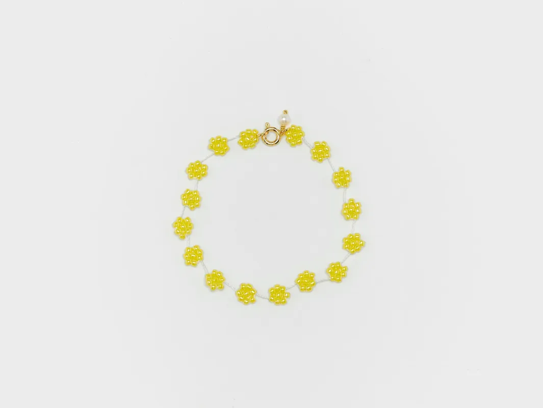 Fiori N° 38 Bracelet  (251 / W / YELLOW) sold by Bellrose