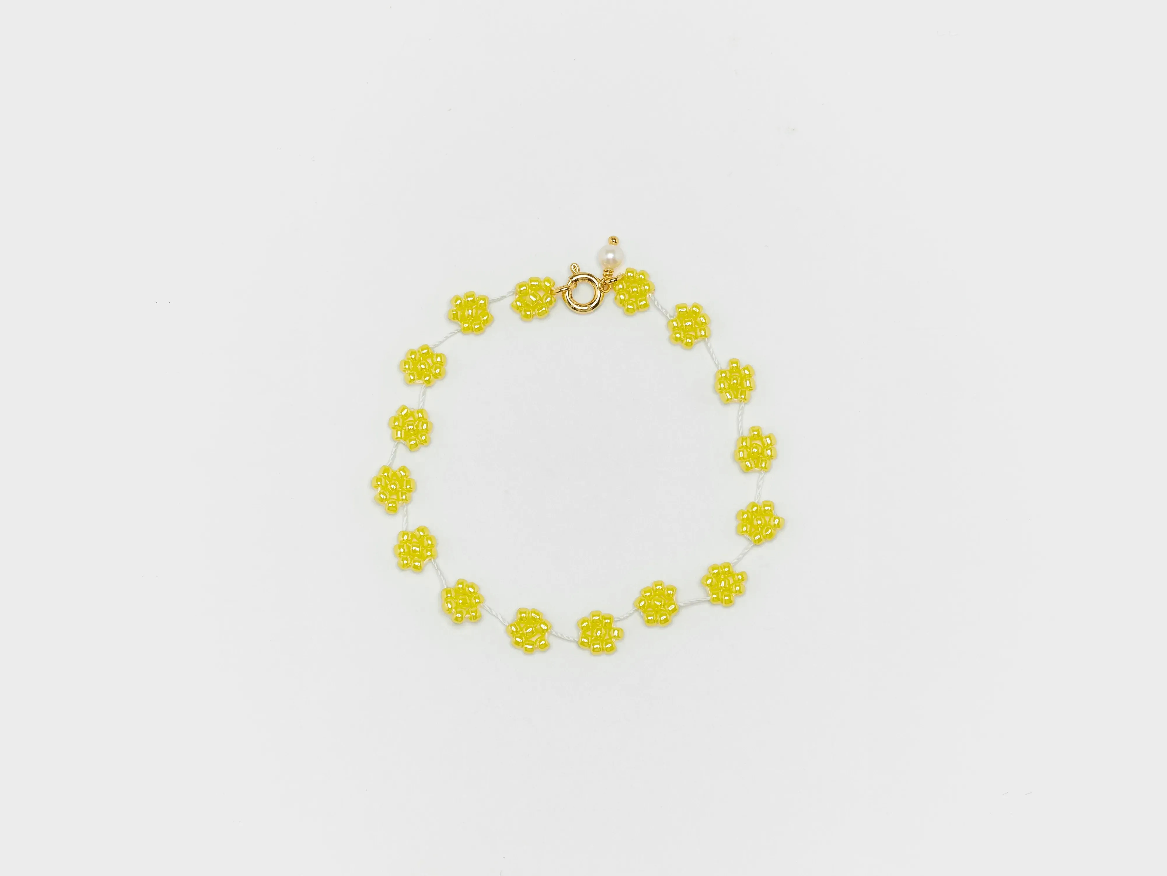 Fiori N° 38 Bracelet (251 / W / YELLOW) sold by Bellrose