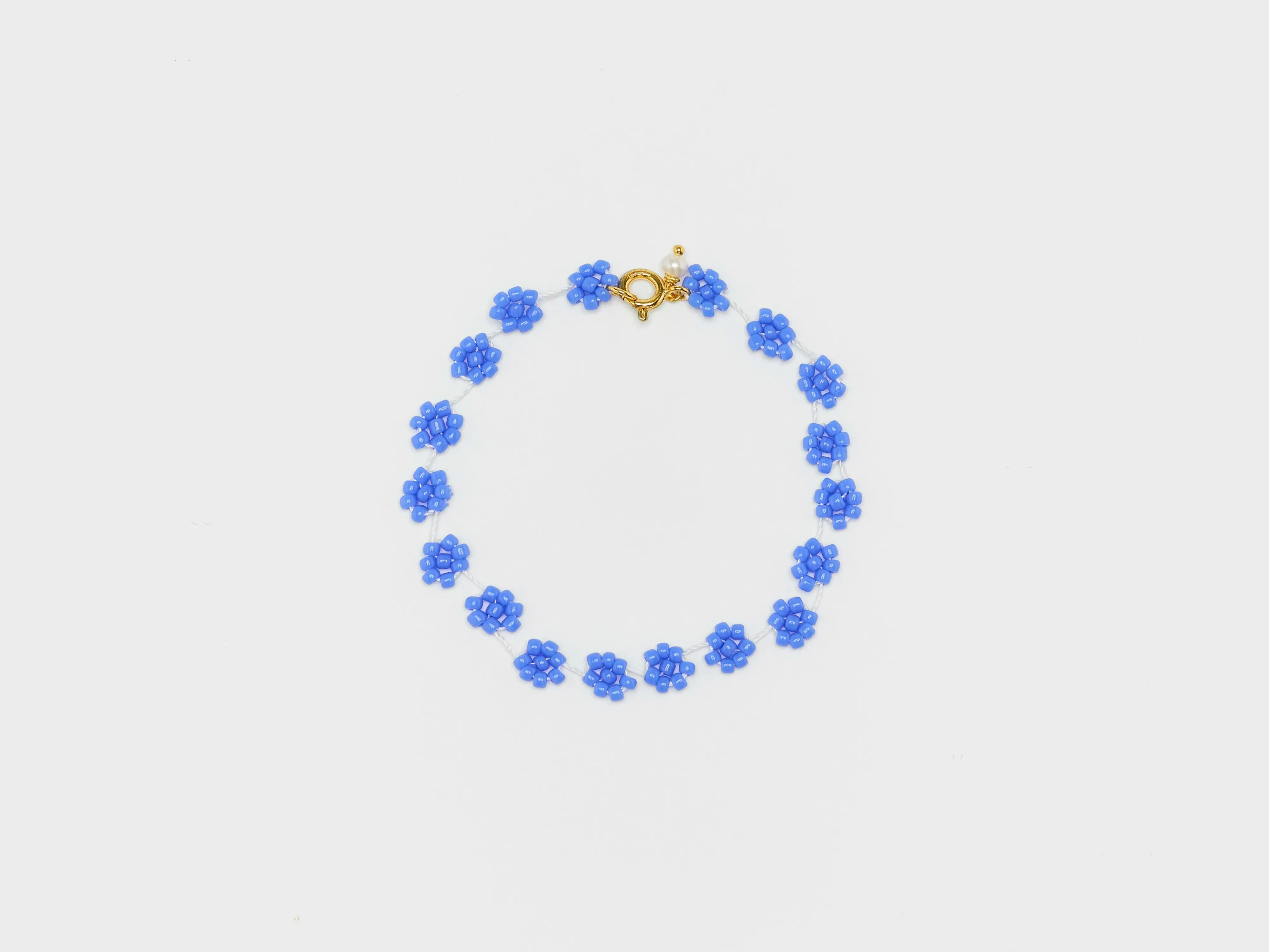 Fiori N° 08 Bracelet (251 / W / BLUE) sold by Bellrose