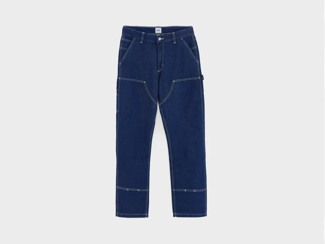 Double Knee Carpenter Raw Jeans  (251 / M / BLUE) sold by Bellrose