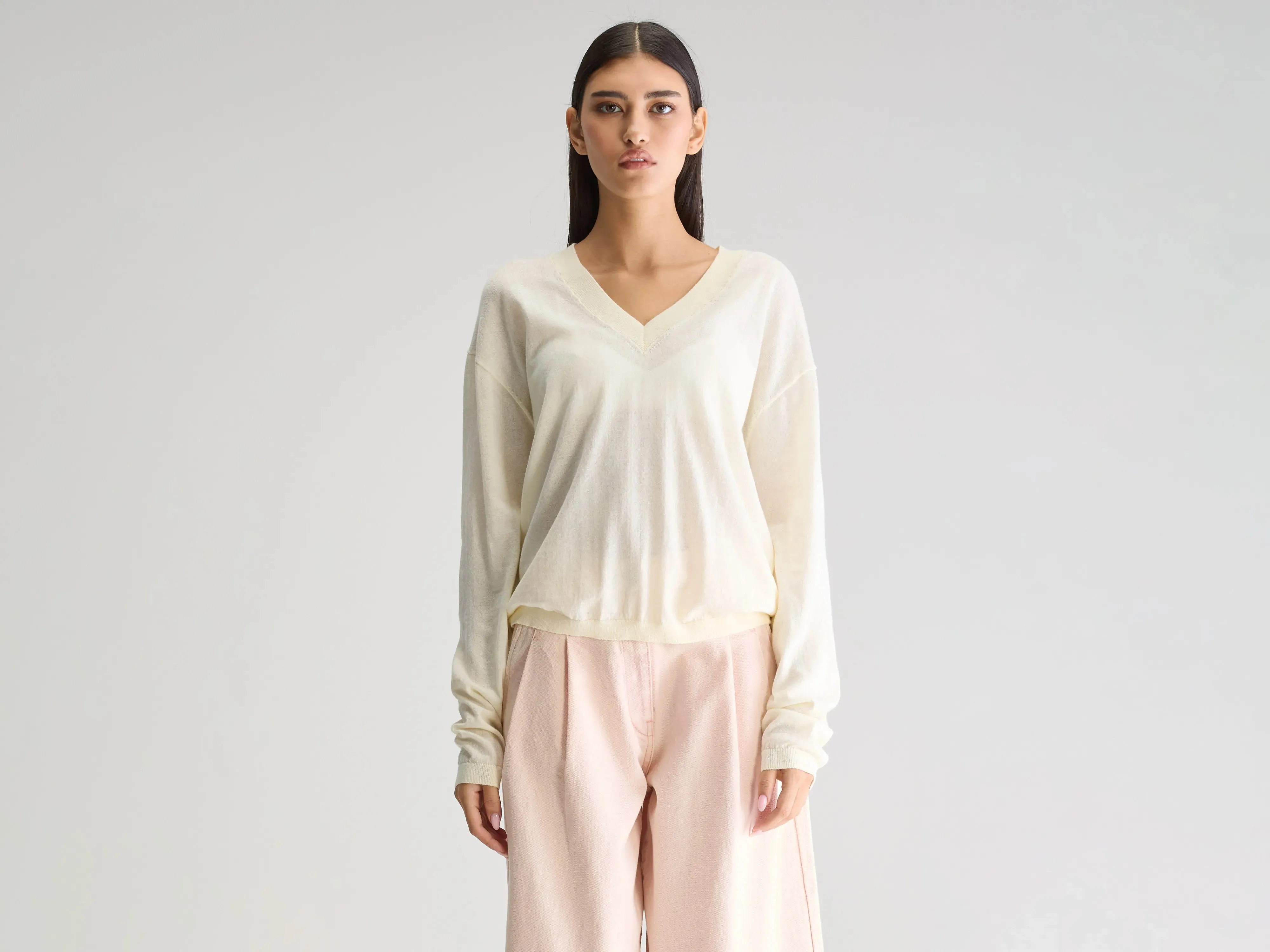 Alima v-neck sweater (251 / W / SEAFOAM) sold by Bellrose