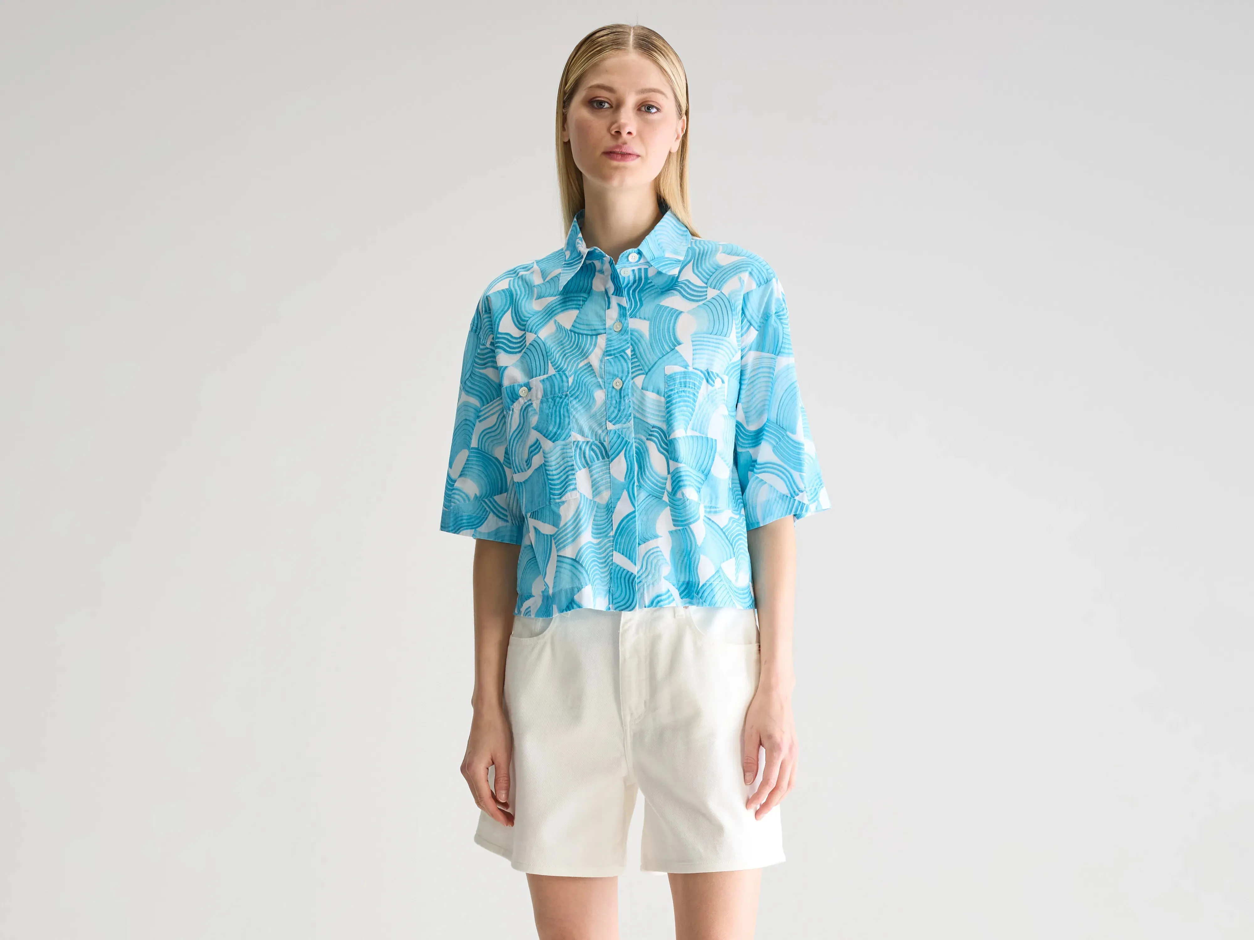 Franky short-sleeve shirt (251 / W / COMBO B) sold by Bellrose