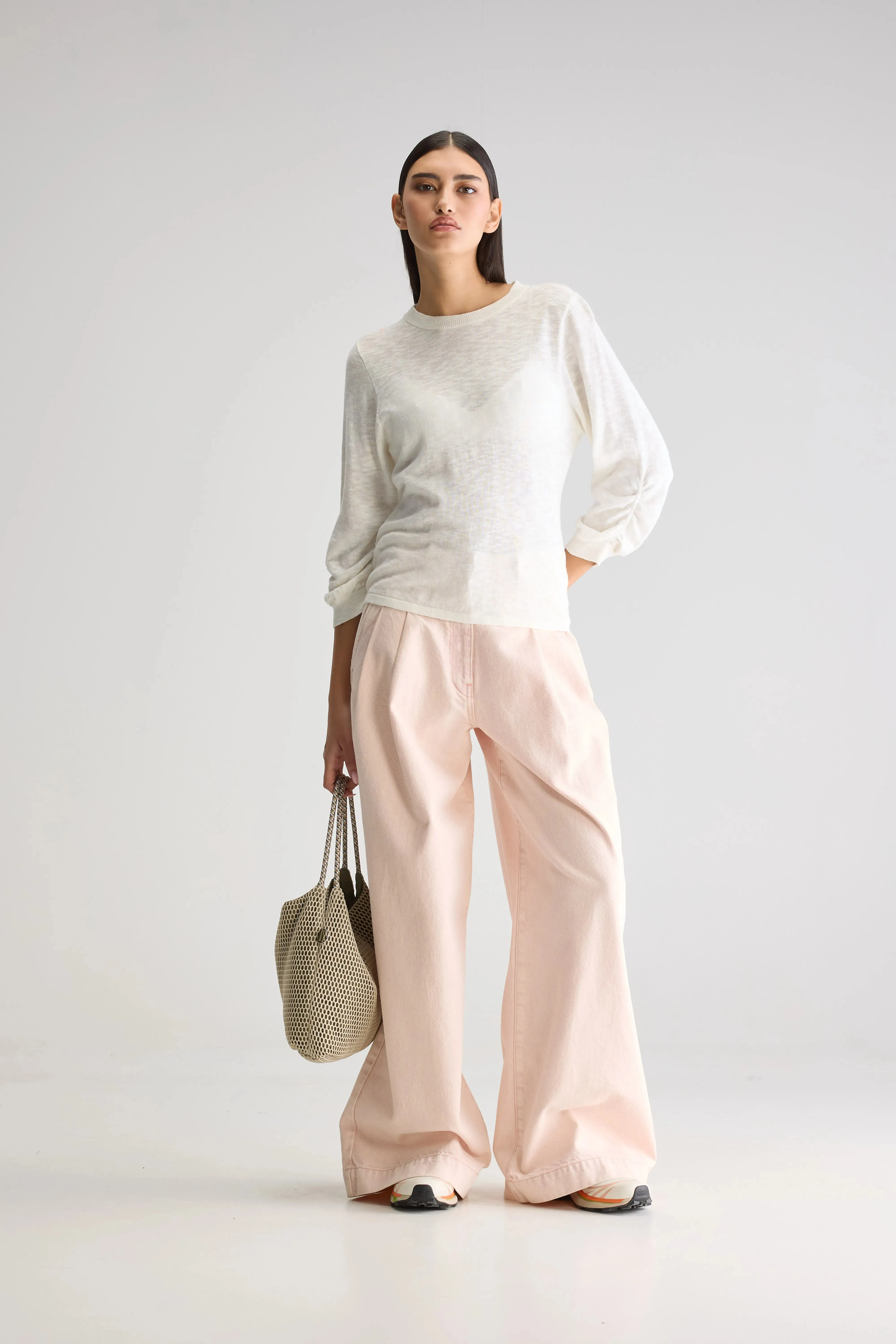 Atta crewneck sweater (251 / W / ECRU) sold by Bellrose product image thumbnail 3