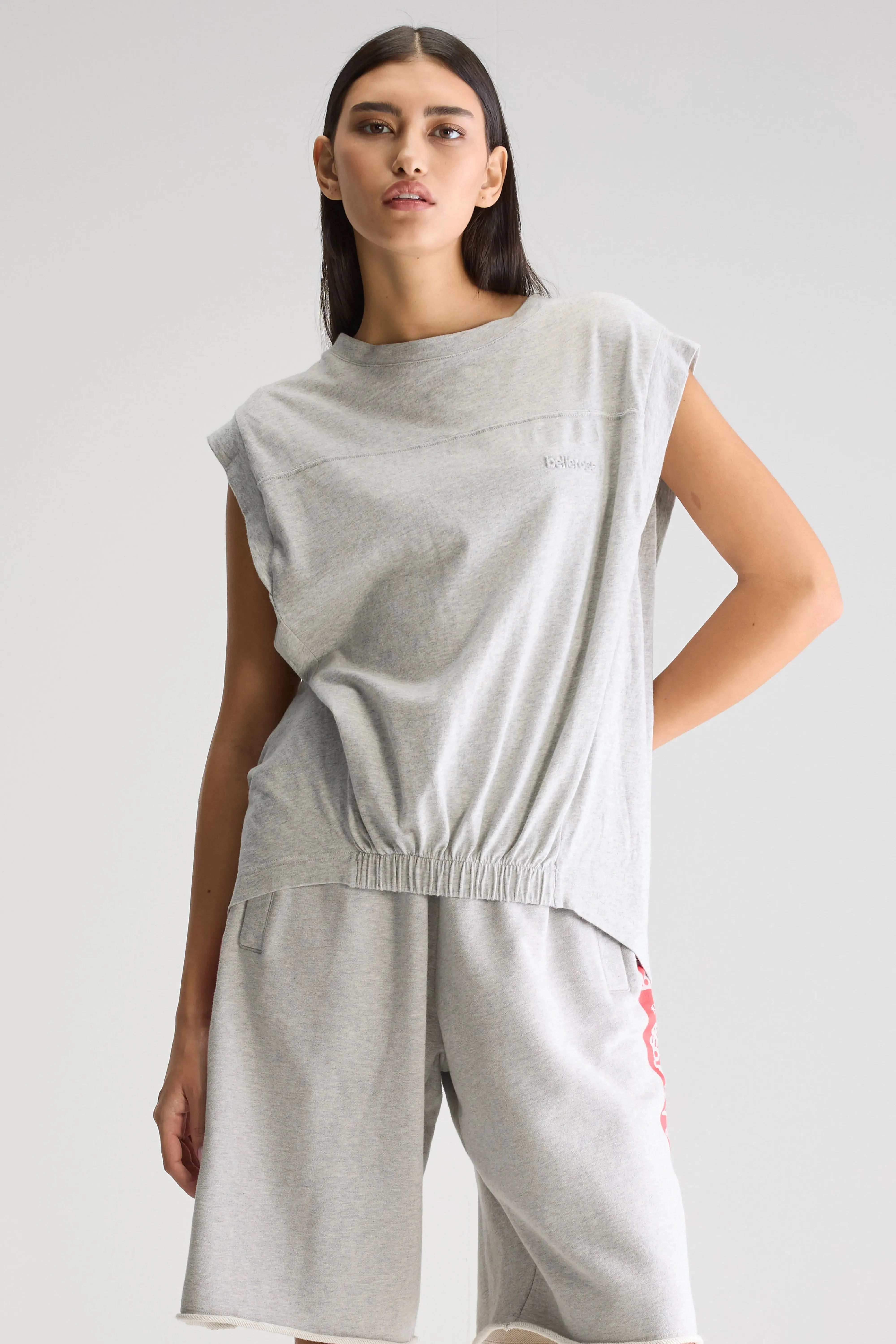 Vonca sleeveless t-shirt (251 / W / H. GREY) sold by Bellrose product image thumbnail 2