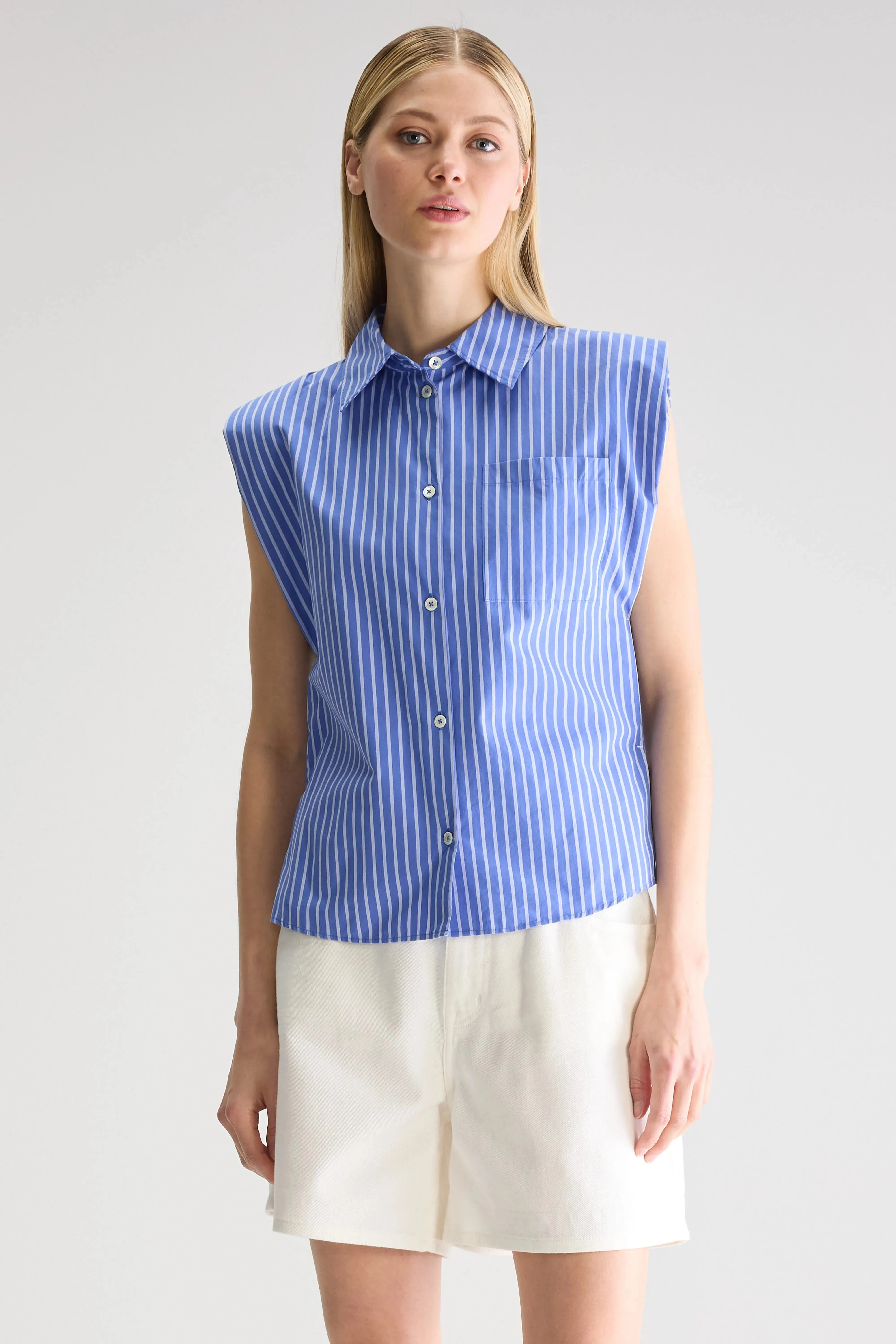 Galice sleeveless shirt (251 / W / STRIPE S) sold by Bellrose product image thumbnail 2