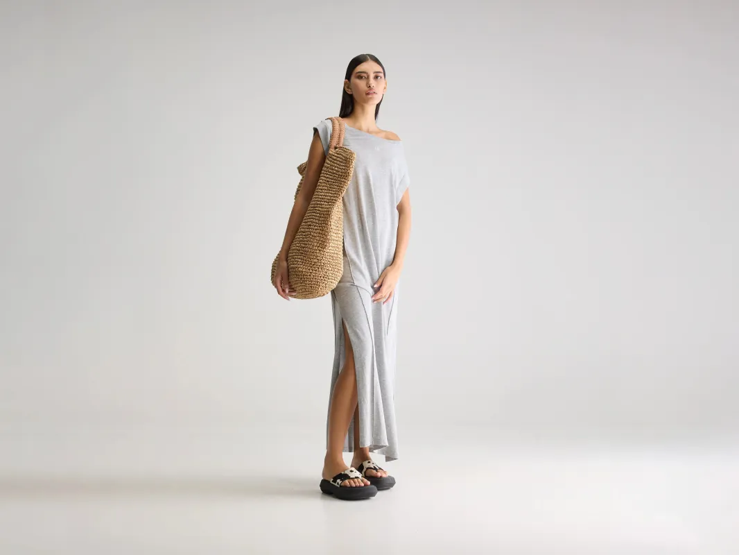 Fling long dress (251 / W / H. GREY) sold by Bellrose