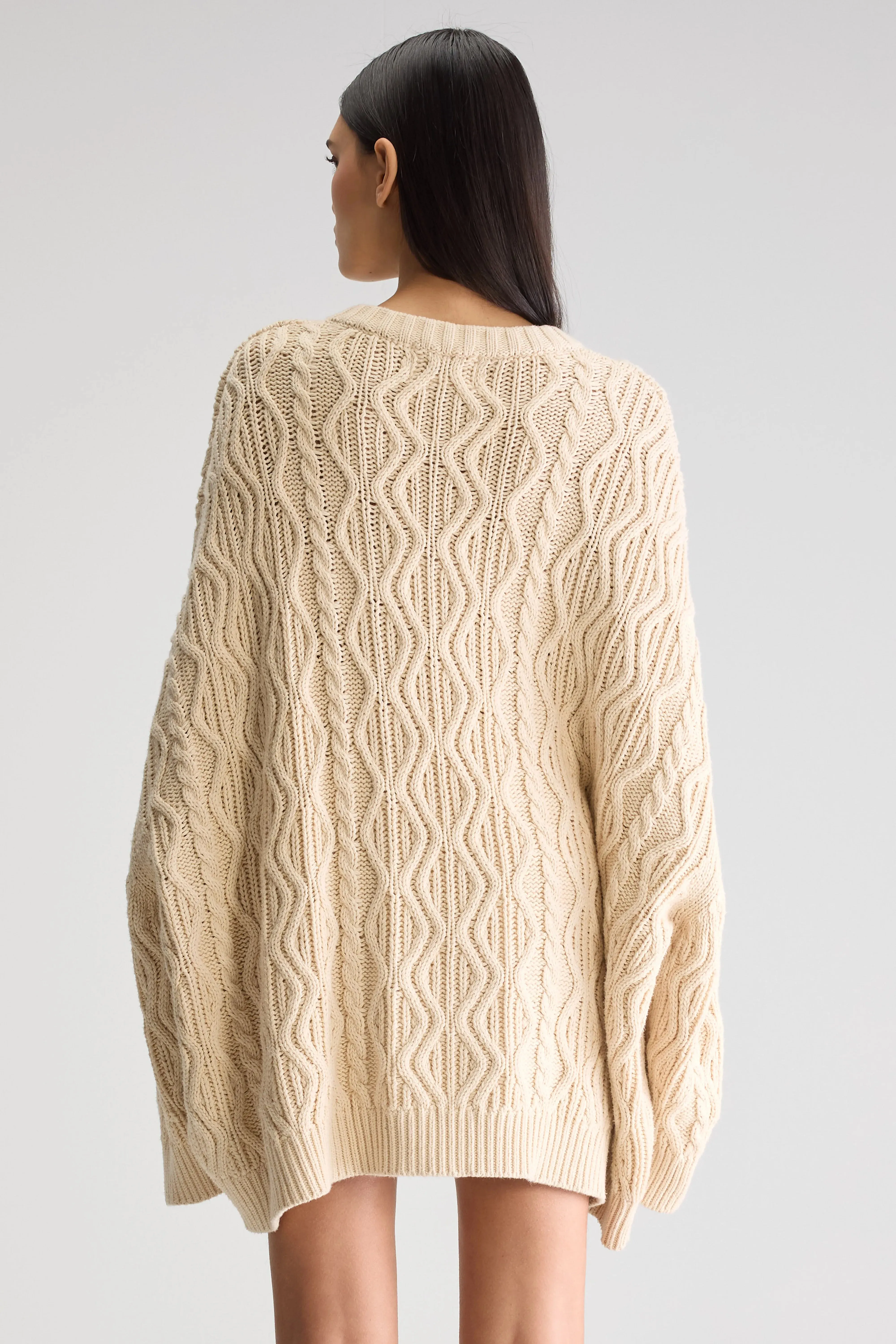 Gesk long sweater (251 / W / IVORY) sold by Bellrose product image thumbnail 4