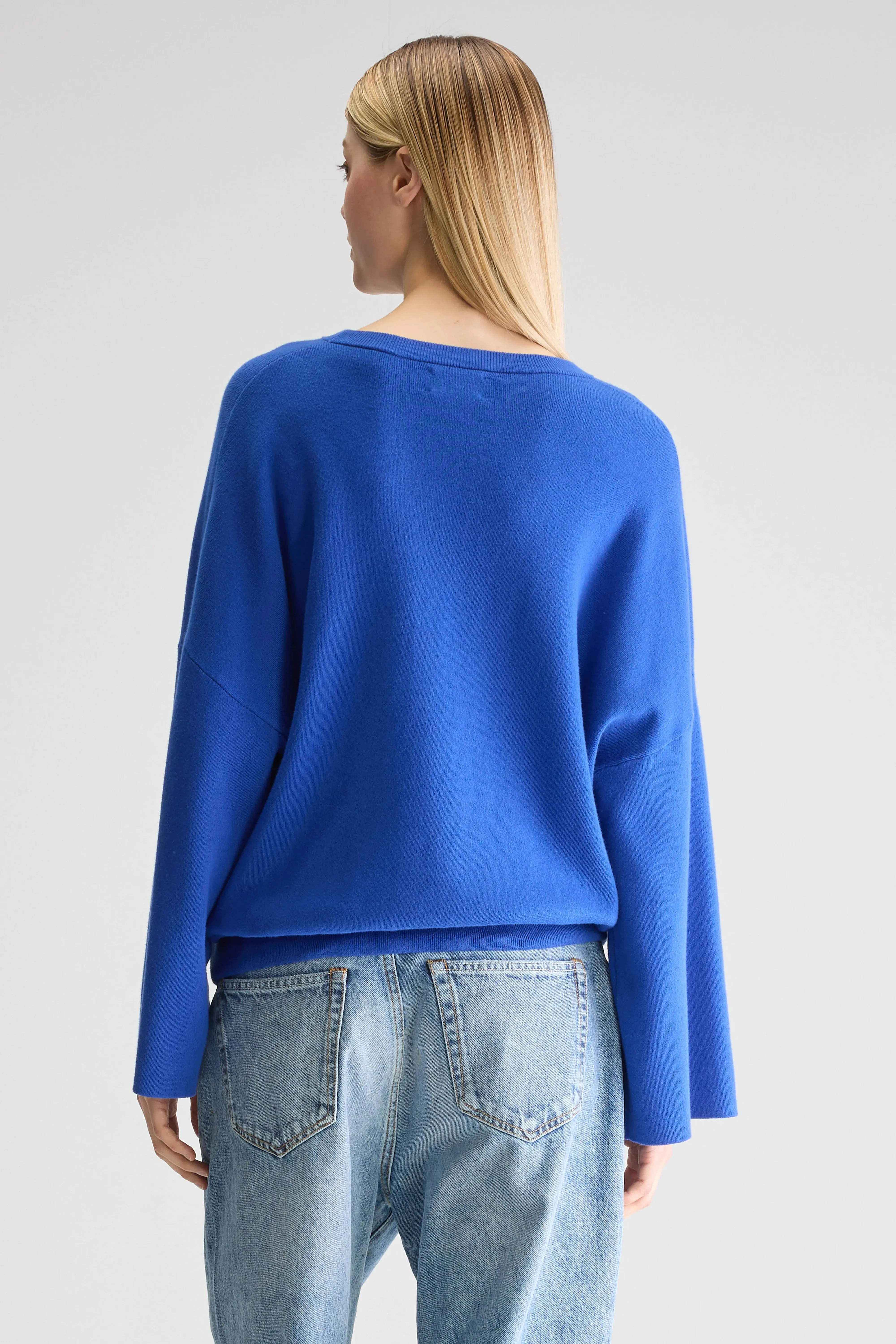 Anga round-neck sweater (251 / W / LAZULI) sold by Bellrose product image thumbnail 4