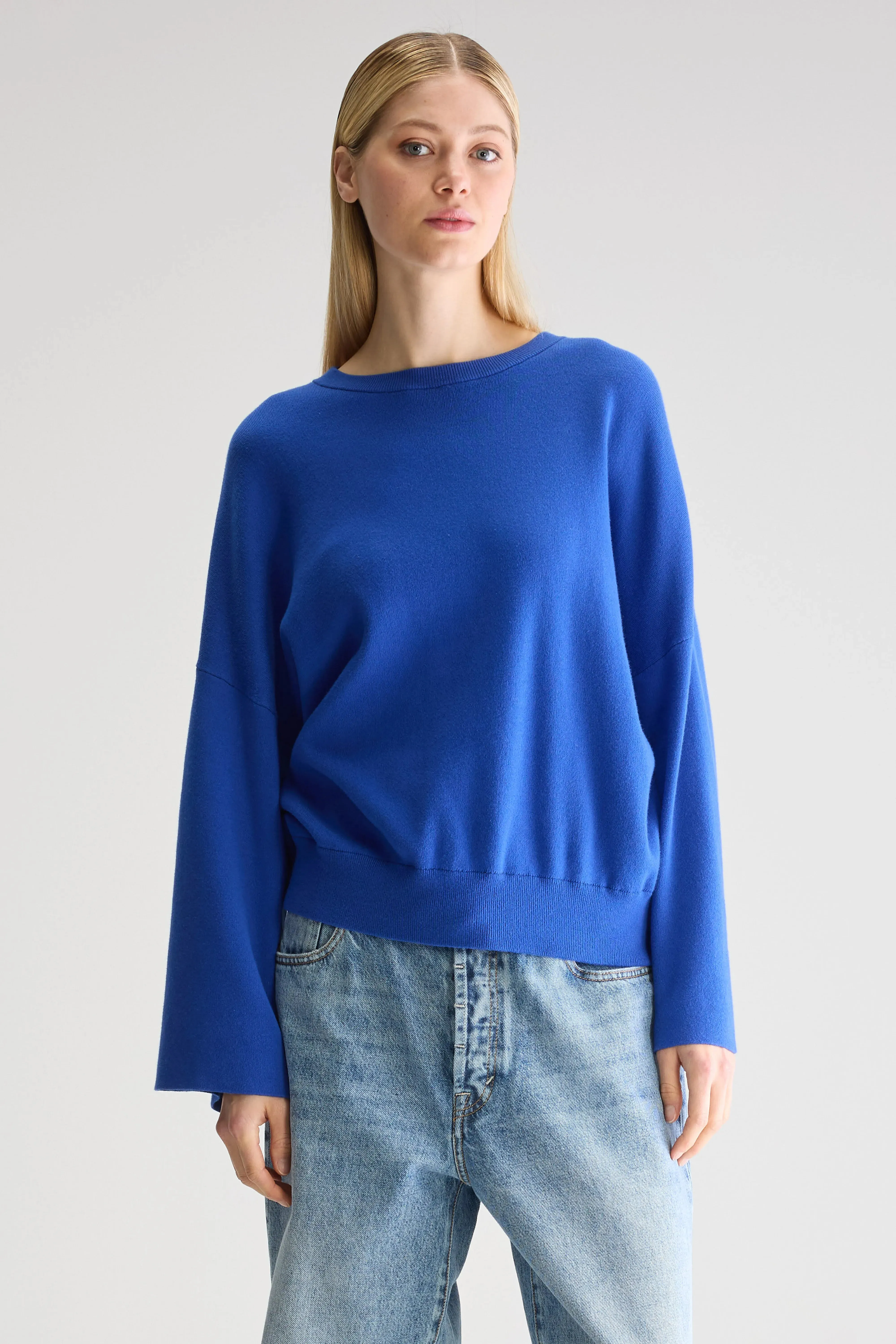 Anga round-neck sweater (251 / W / LAZULI) sold by Bellrose product image thumbnail 2